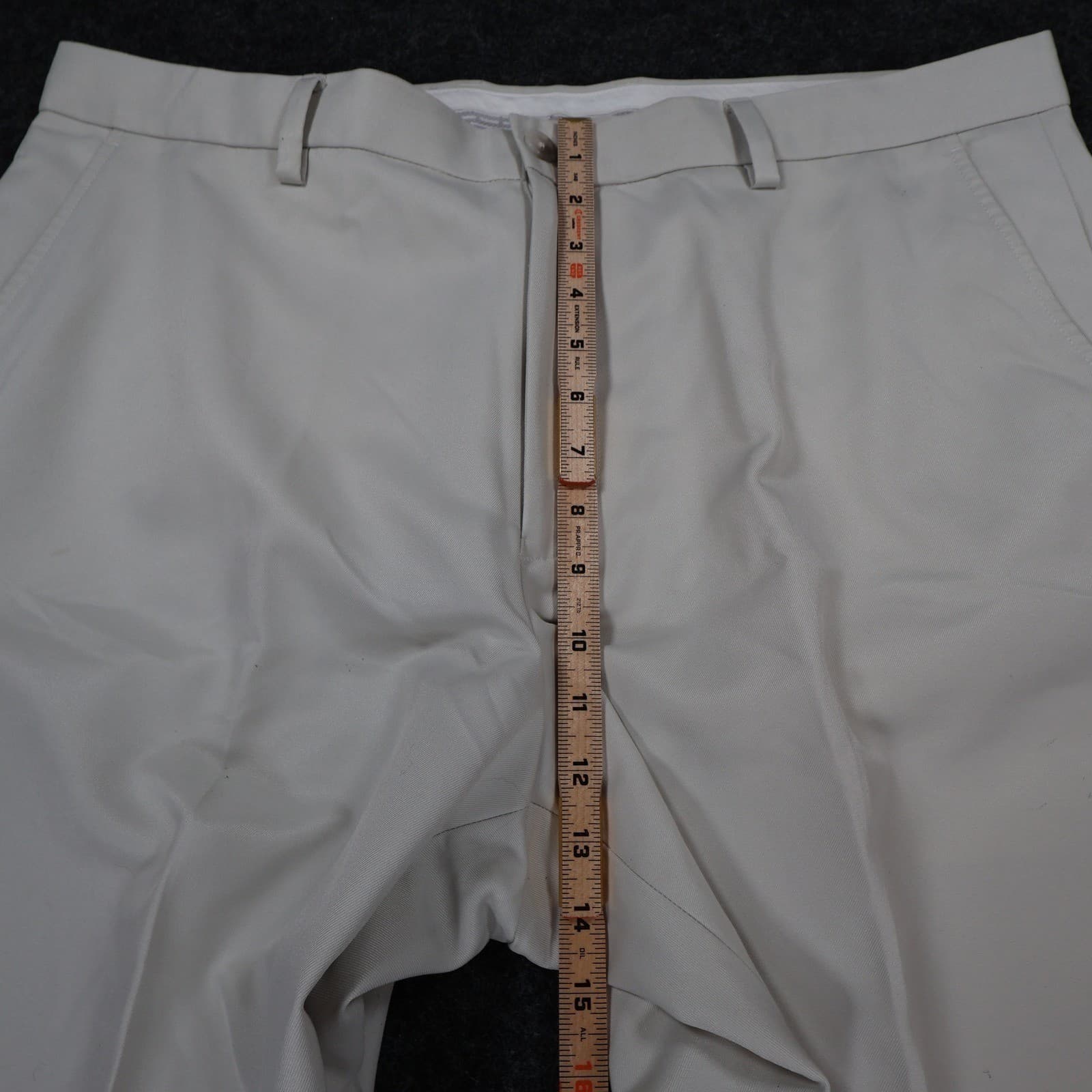 Greg Norman Golf Pants Mens 38x32 Beige Polyester Five Iron Regular Trousers - Thumbnail 5