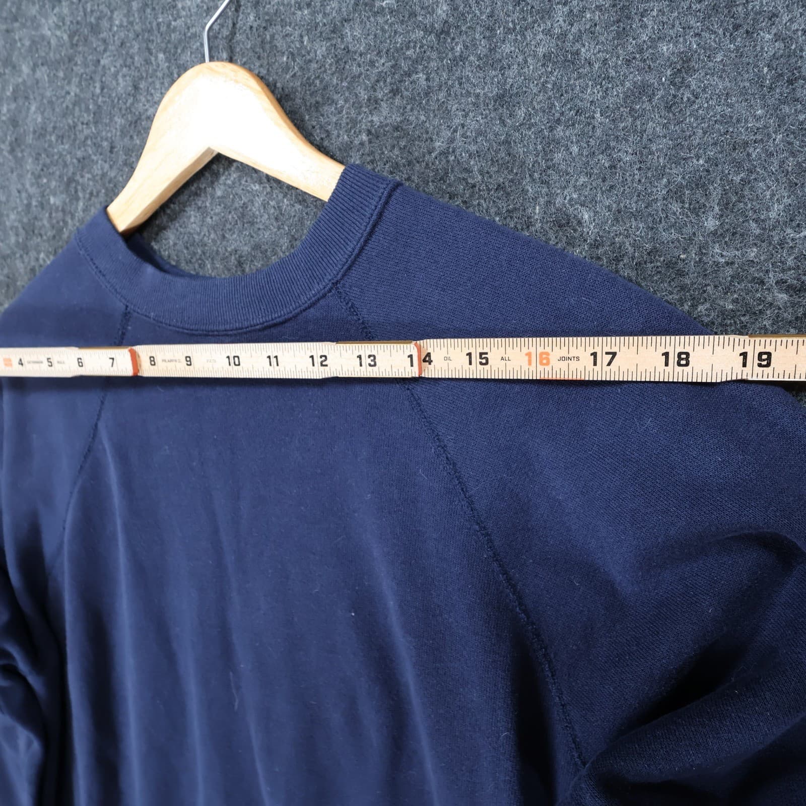 Artex Notre Dame Fighting Irish Sweatshirt Mens Medium Navy Blue Cotton Blend - Thumbnail 7