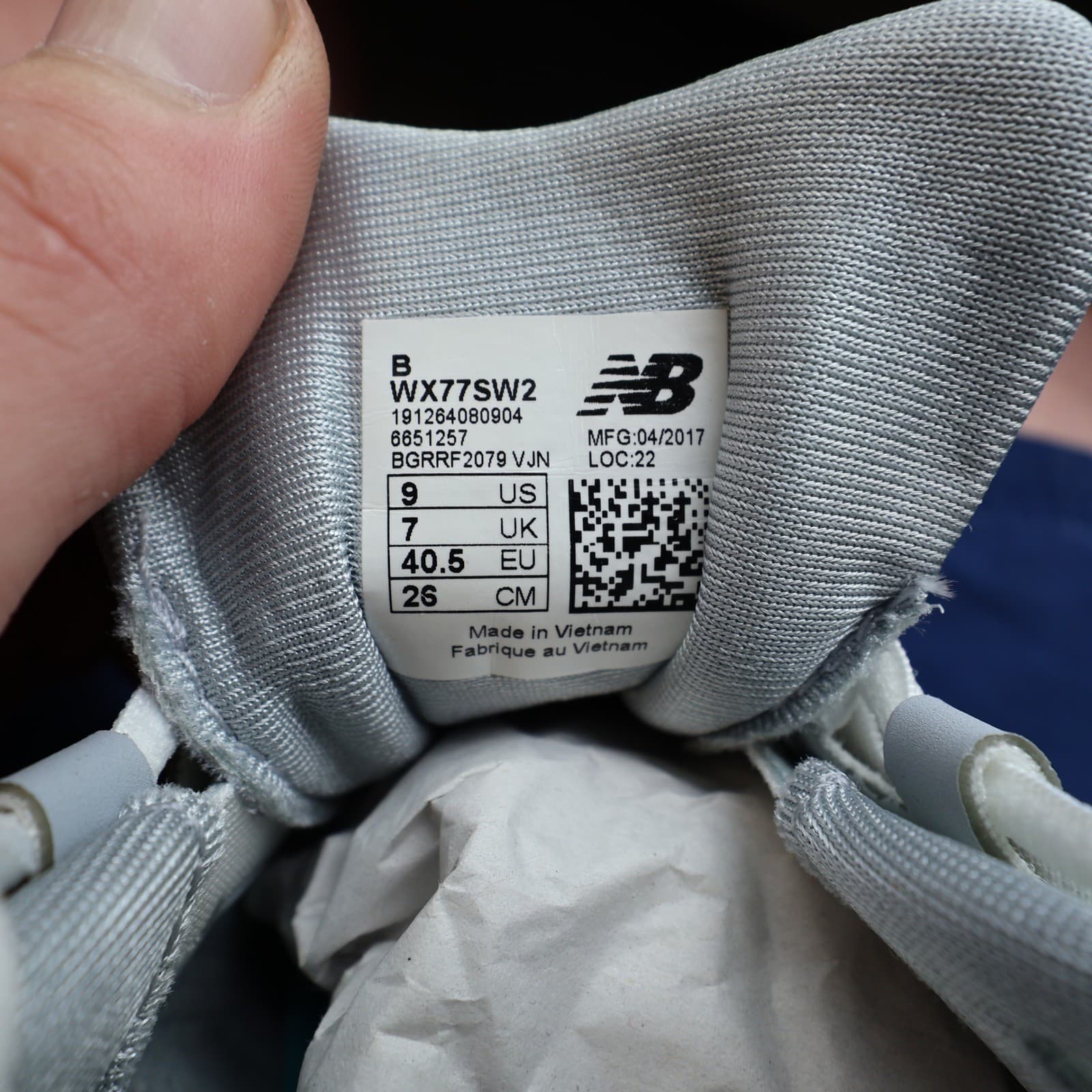 New Balance FuelCore Transform Training Womens 9 Gray Mesh WX77SW2 REVlite Gym - Thumbnail 6