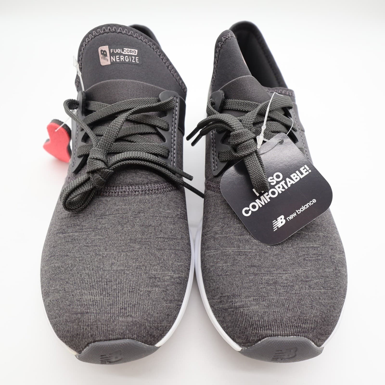 New Balance FuelCore Nergize Womens 9.5 Grey Textile Training Shoe WXNRGDG - Thumbnail 3