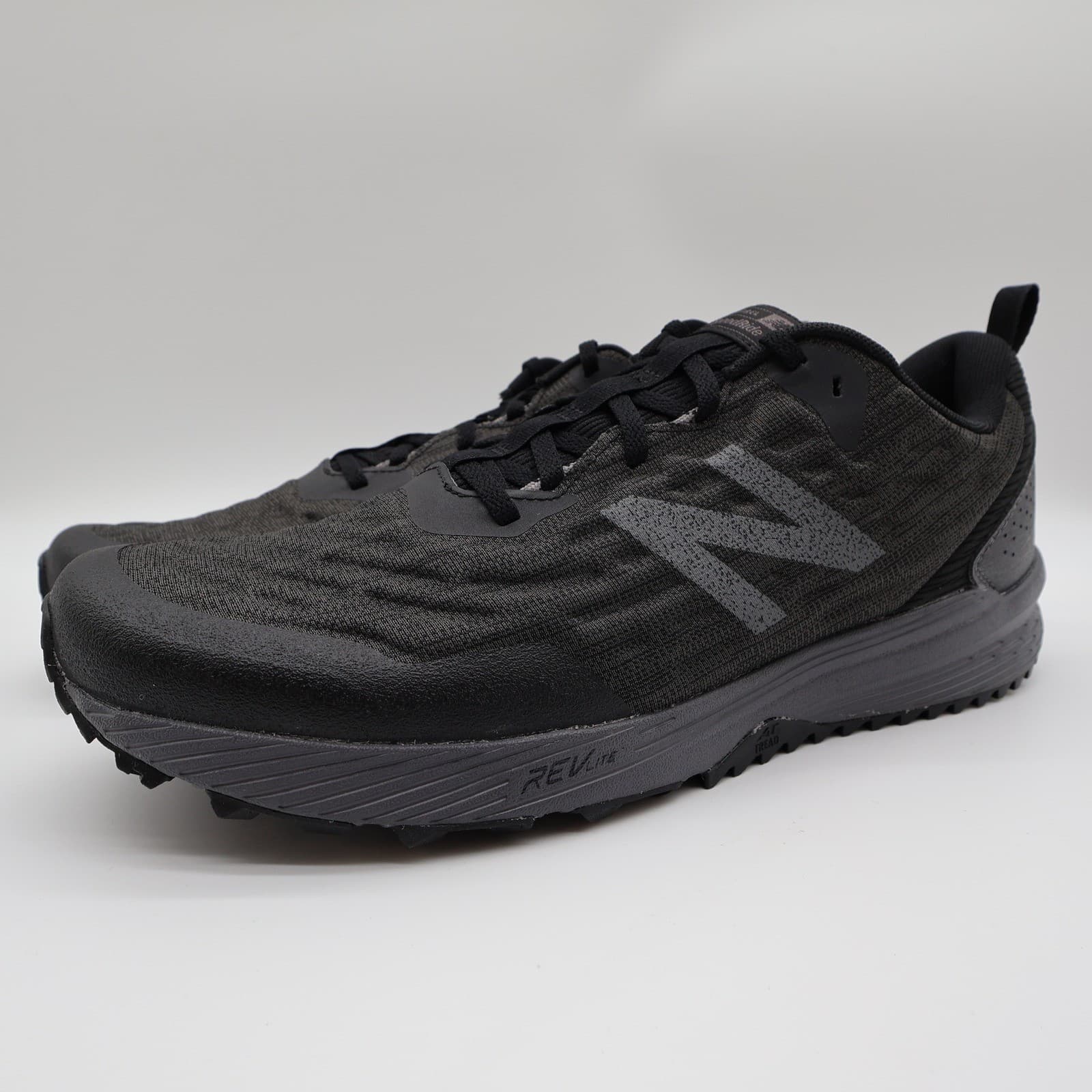 New Balance Nitrel v3 Trail Running Shoes Mens 12 Black MTNTRLB3 REVlite Mesh - Thumbnail 2