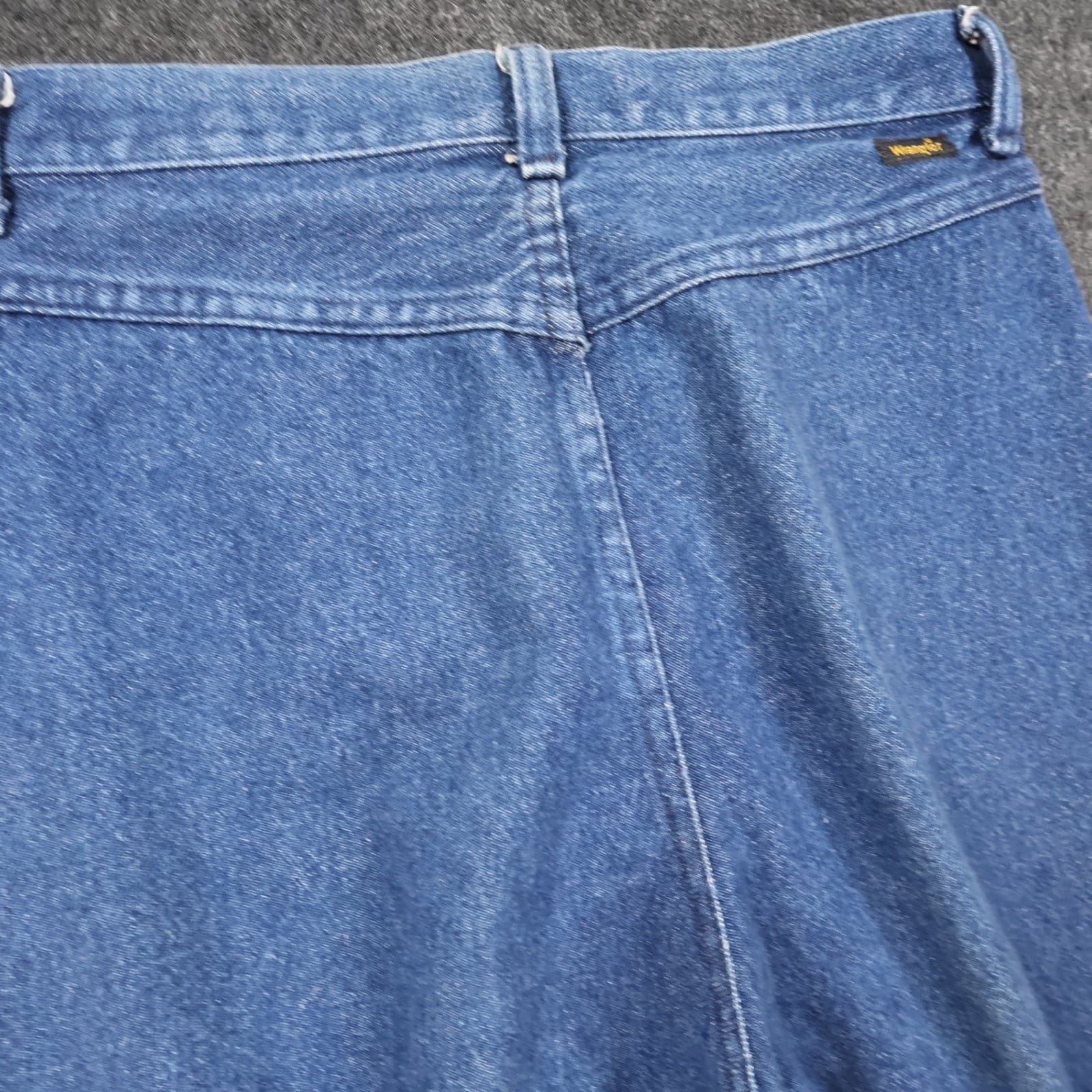 Wrangler Jeans Women 11/12 Blue Excellent Vintage High Rise Western Denim - Thumbnail 9