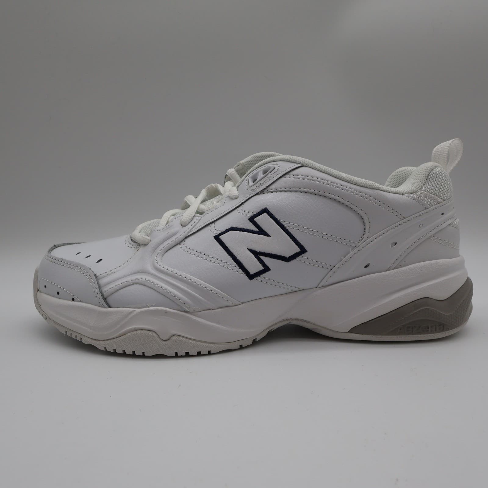 New Balance 624 Training Shoes Womens 10 White Leather WX624WT2 Cross Trainers - Thumbnail 10