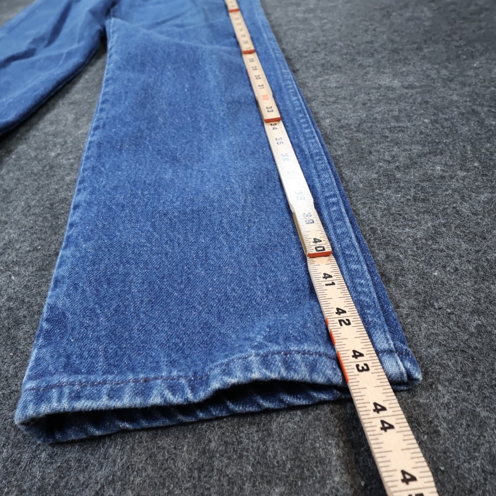 Wrangler Jeans Women 11/12 Blue Excellent Vintage High Rise Western Denim - Thumbnail 3
