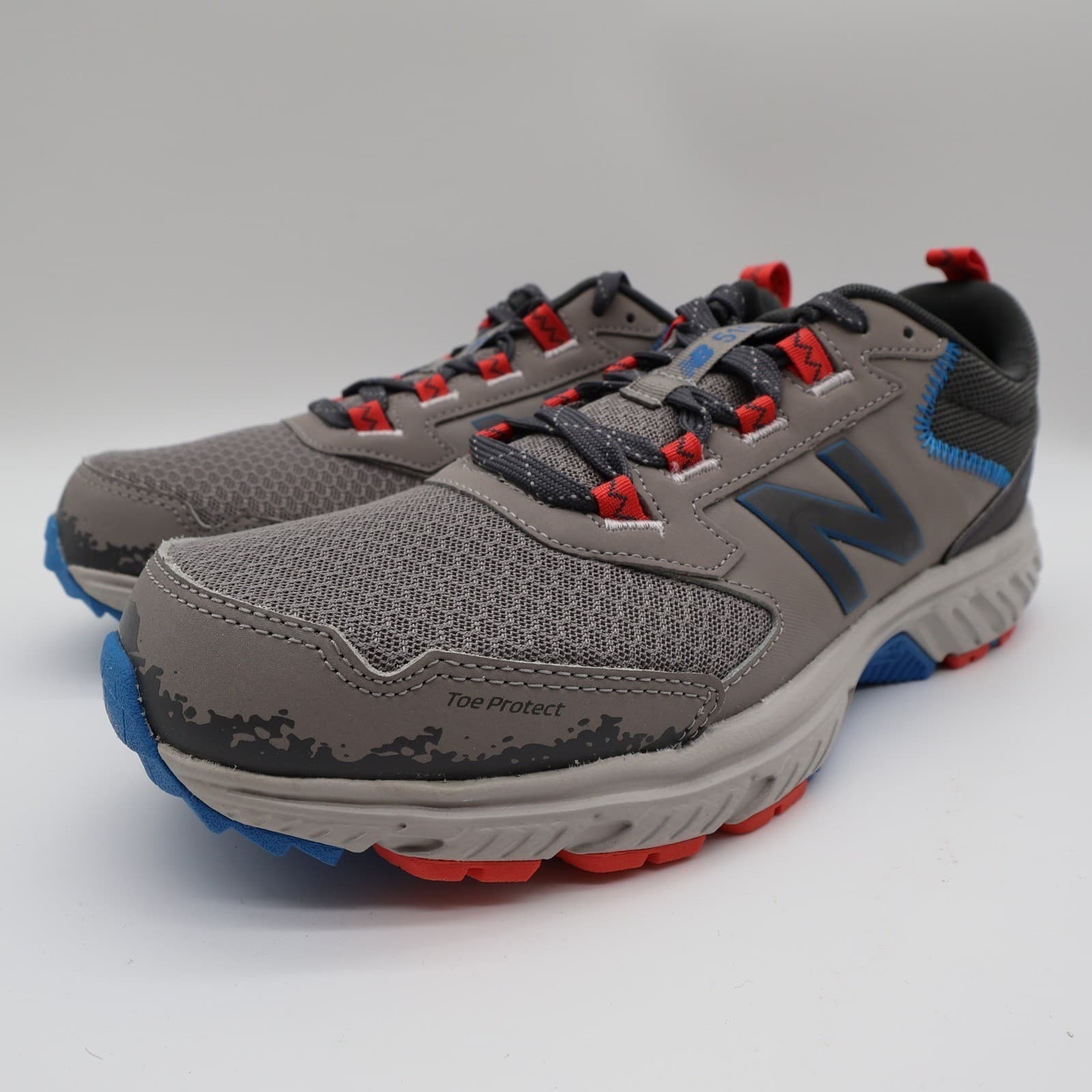 New Balance 510v5 Trail Running Shoes Mens 10 Grey MT510LG5 All Terrain - Thumbnail 2