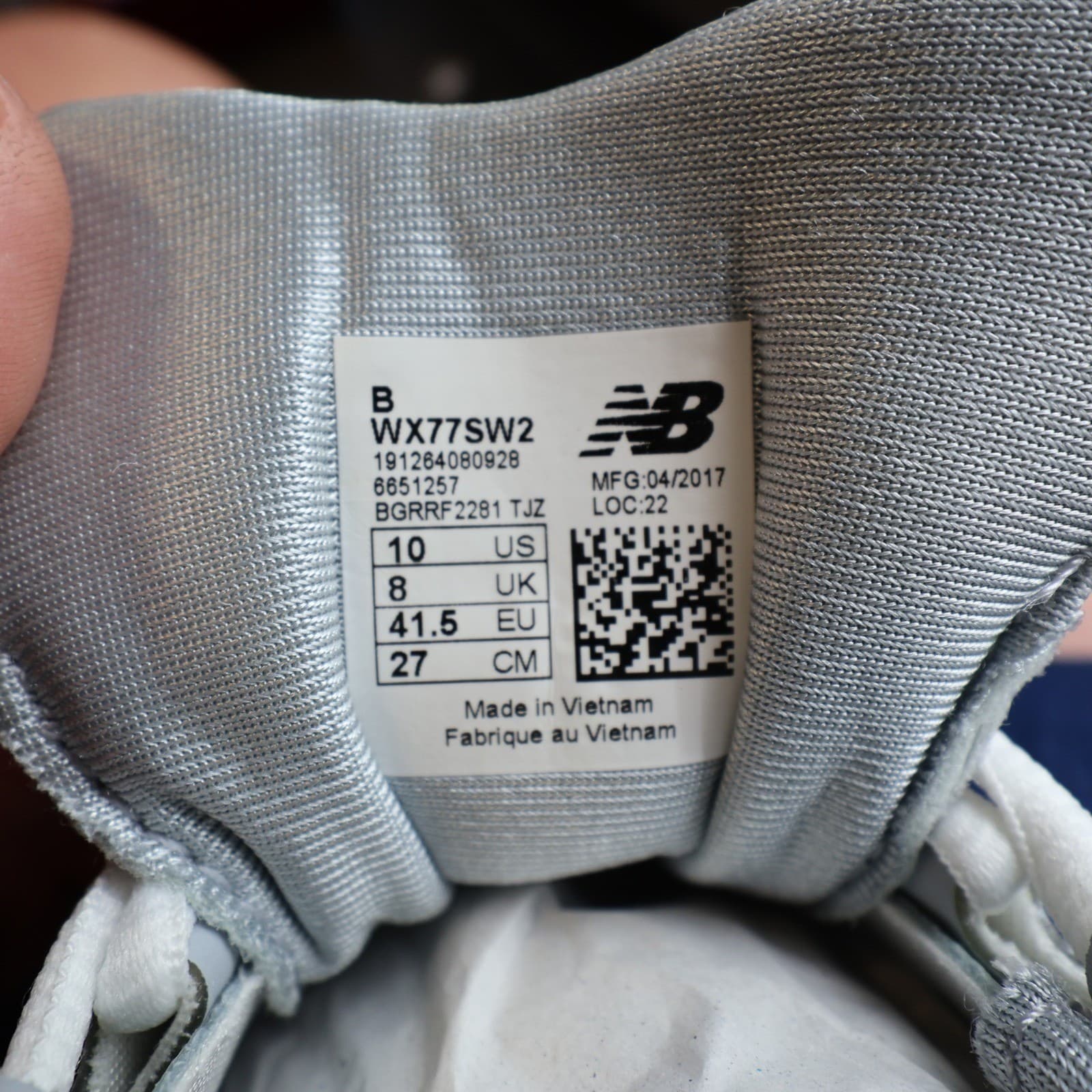 New Balance FuelCore Transform Womens 10 Gray Mesh Athletic Training WX77SW2 - Thumbnail 6