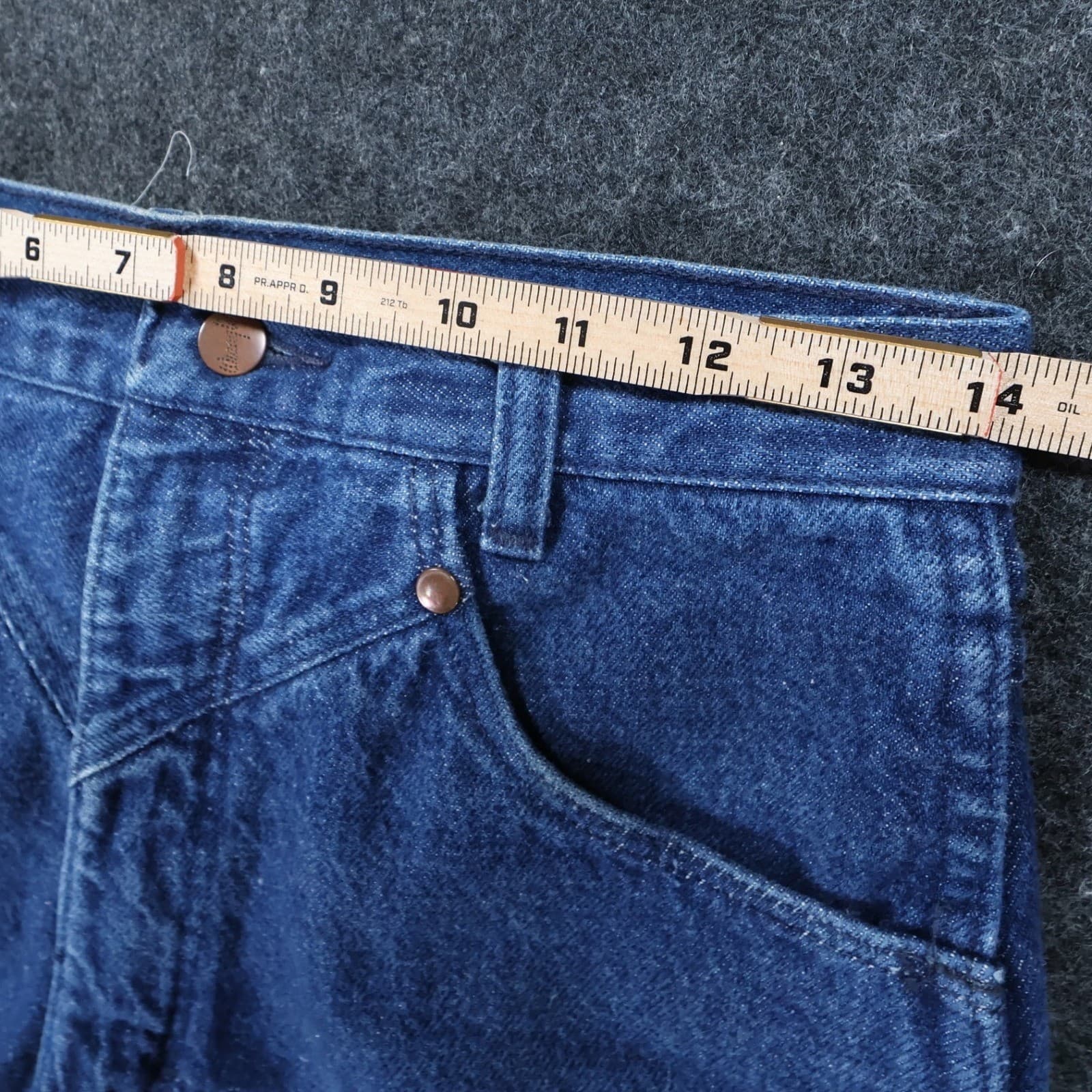 Wrangler Jeans Women 11/12 Blue Excellent Vintage High Rise Western Denim - Thumbnail 6