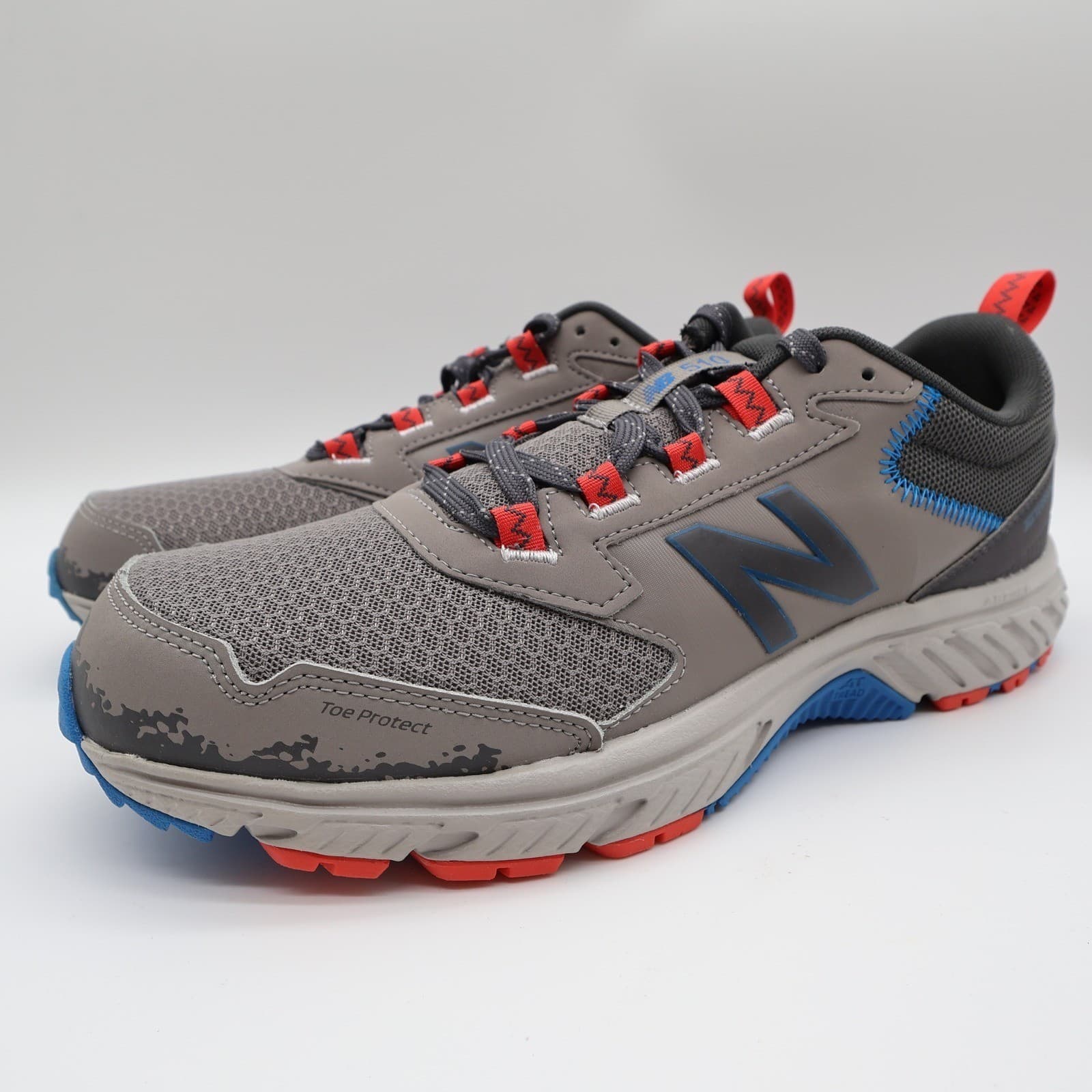 New Balance 510v5 Trail Running Shoes Mens 11 Grey MT510LG5 All Terrain Sneakers - Thumbnail 2