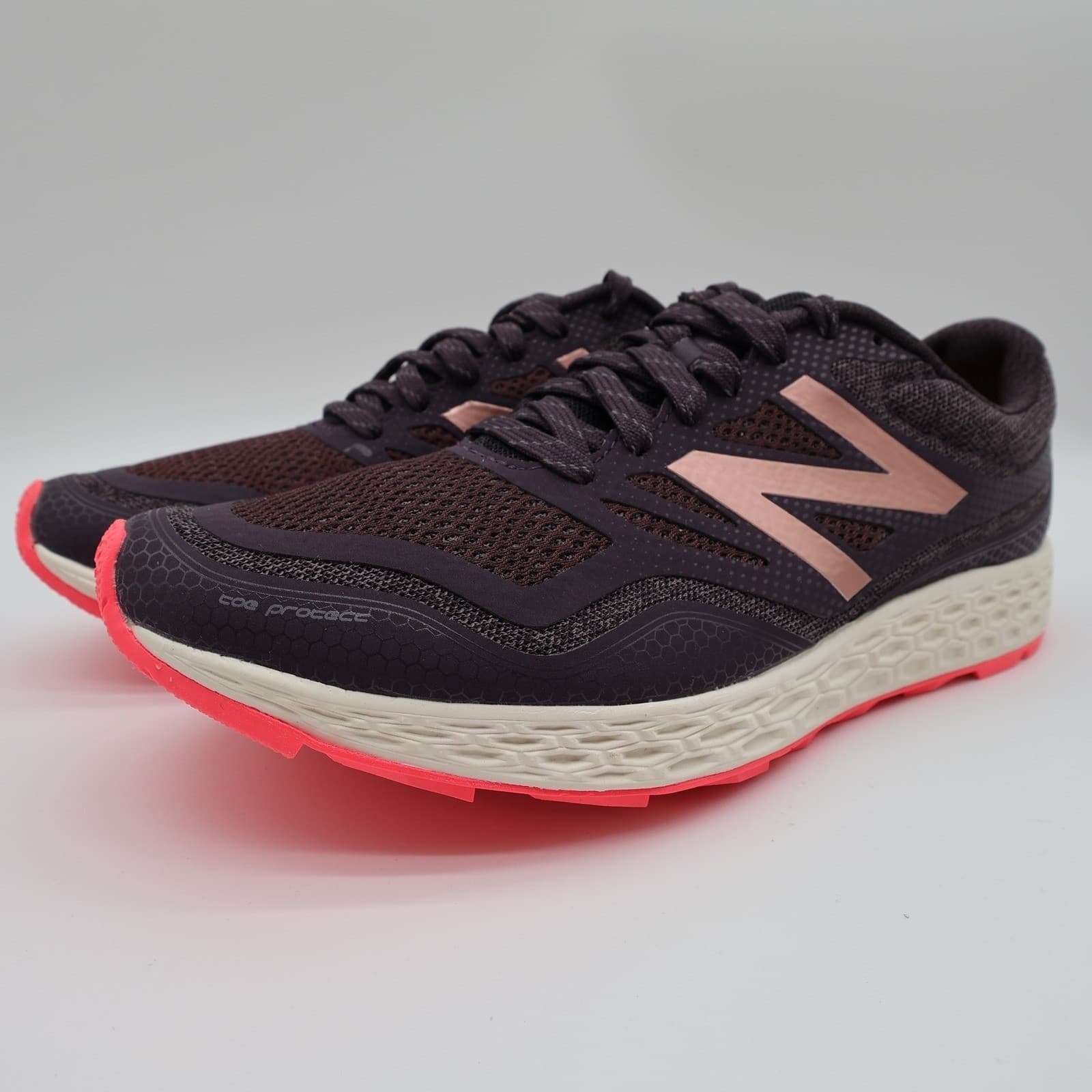 New Balance Fresh Foam Gobi Trail Running Shoes Womens 10 Purple Rose Gold Mesh - Thumbnail 3