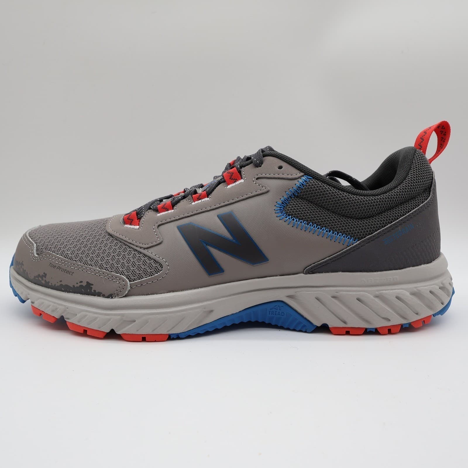 New Balance 510v5 Trail Running Shoes Mens 13 Gray Blue Orange MT510LG5 Athletic - Thumbnail 11
