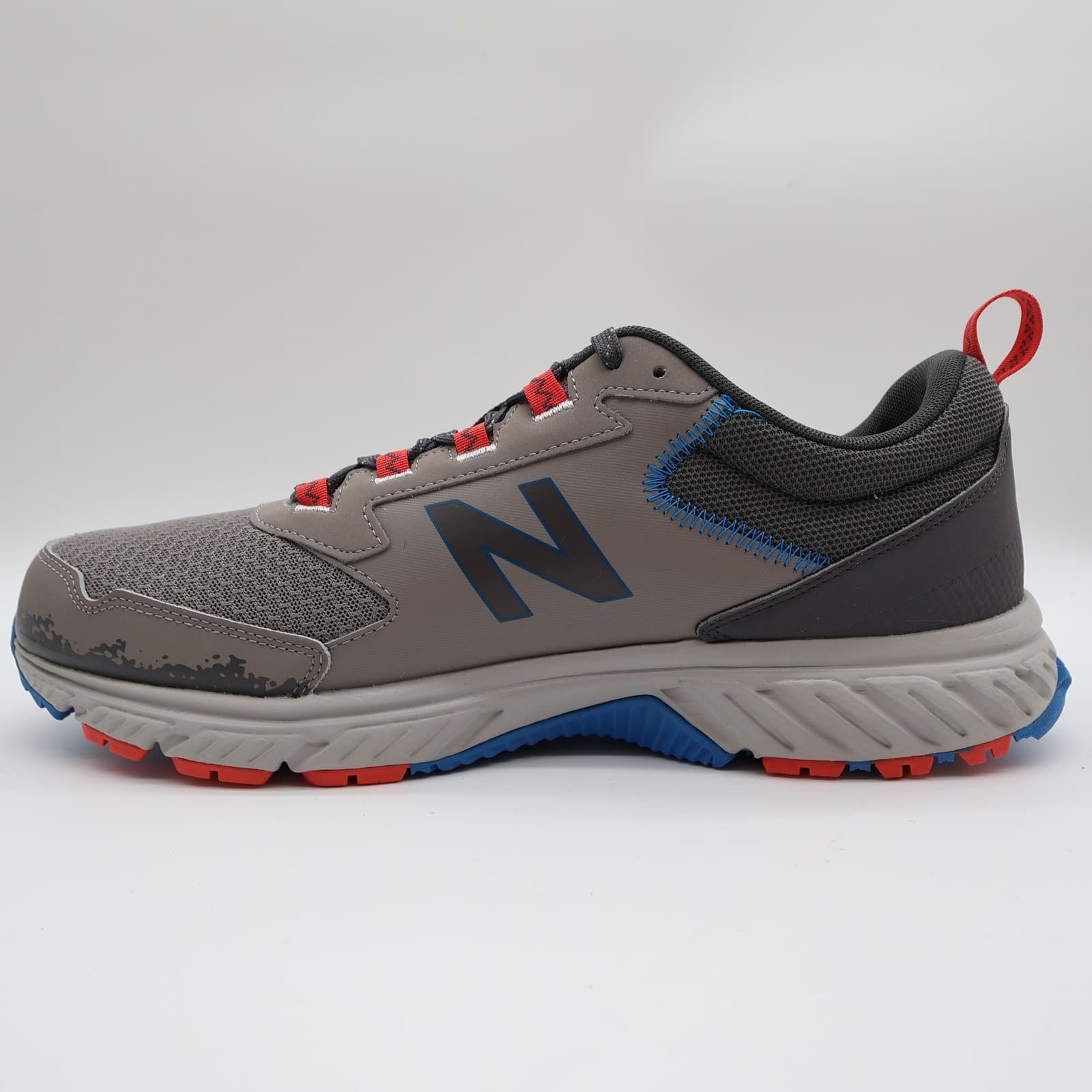 New Balance 510v5 Trail Running Shoes Mens 13 Gray Blue Orange MT510LG5 Athletic - Thumbnail 13