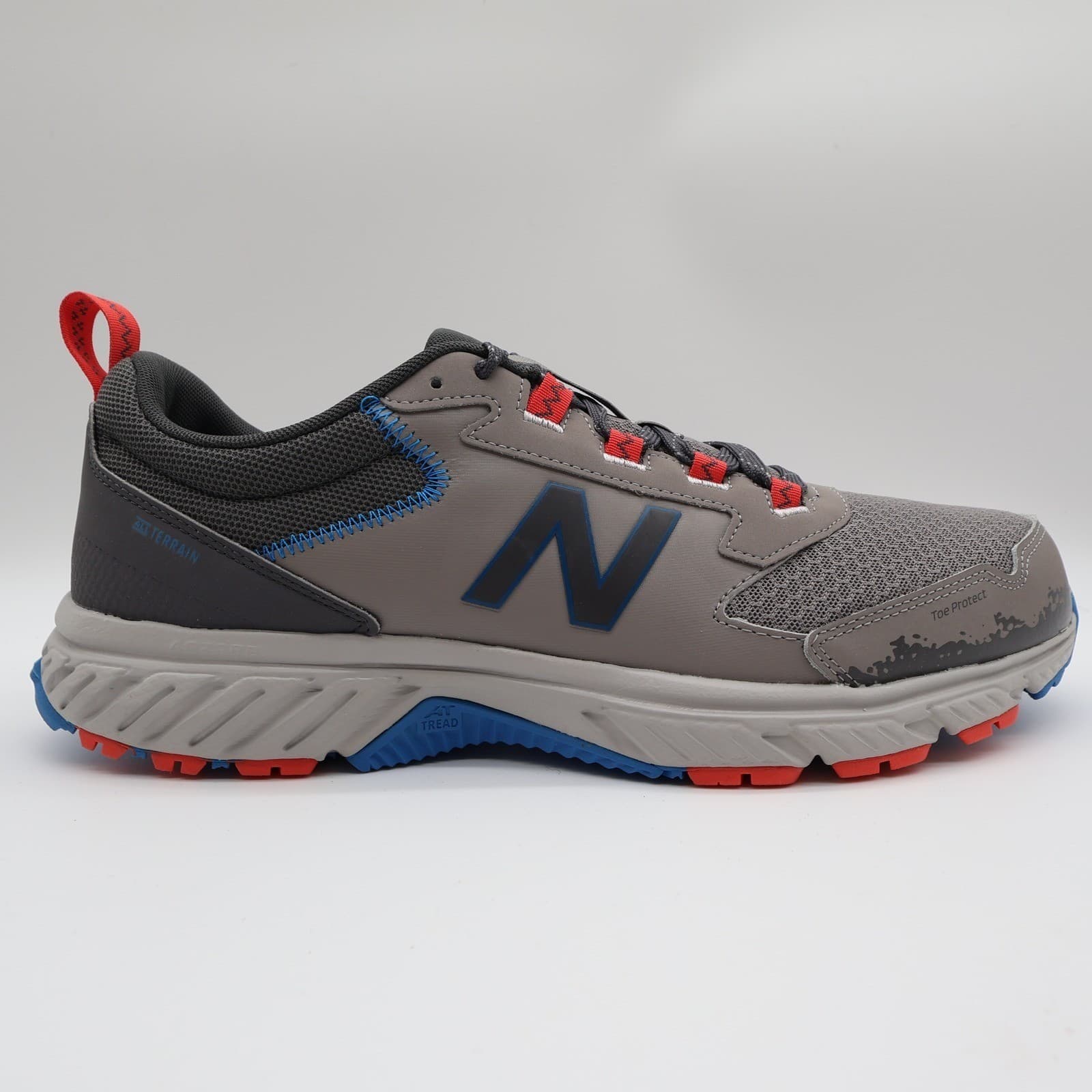 New Balance 510v5 Trail Running Shoes Mens 13 Gray Blue Orange MT510LG5 Athletic - Thumbnail 12