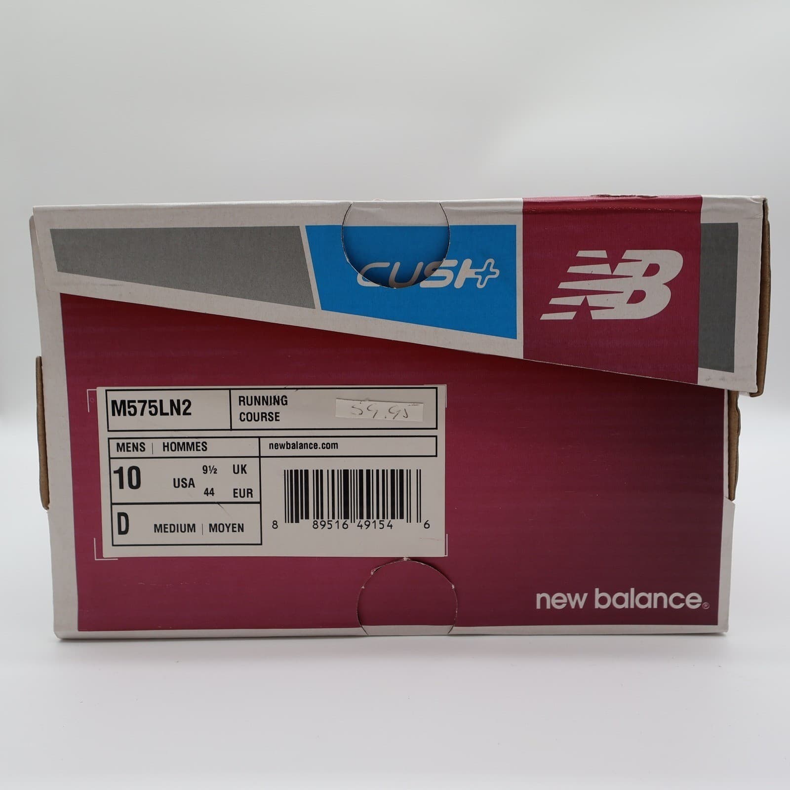 New Balance M575LN2 Running Shoes Mens 10 Blue Mesh Cush+ Athletic Sneakers - Thumbnail 7