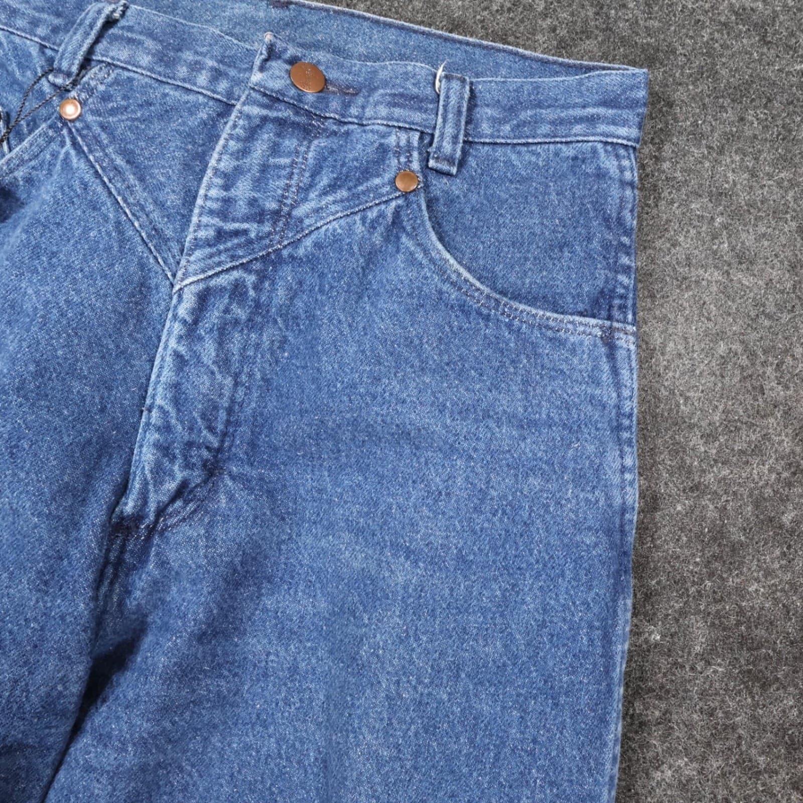 Wrangler Jeans Women 11/12 Blue Excellent Vintage High Rise Western Denim - Thumbnail 8