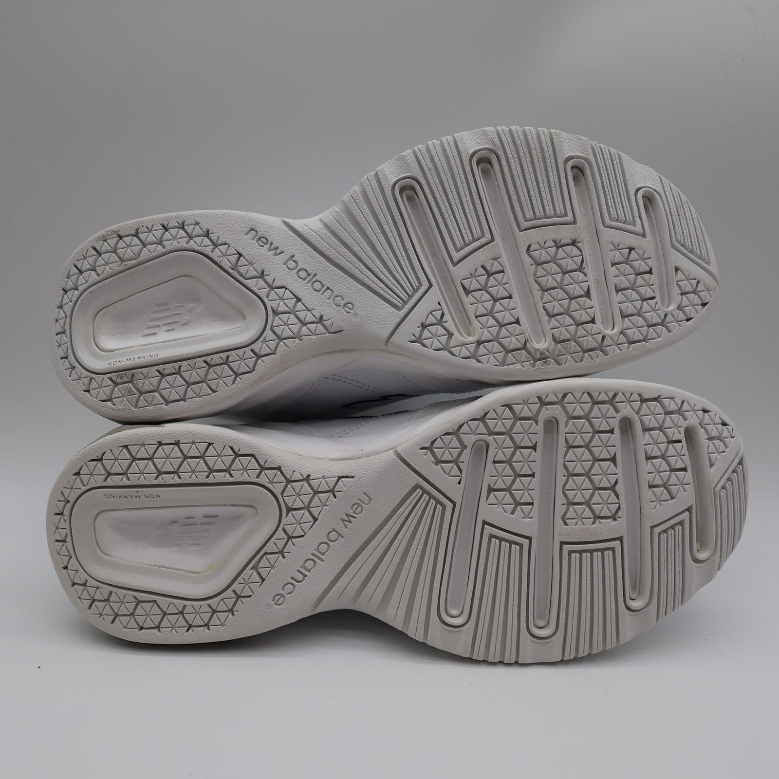 New Balance 624 Training Shoes Womens 10 White Leather WX624WT2 Cross Trainers - Thumbnail 5