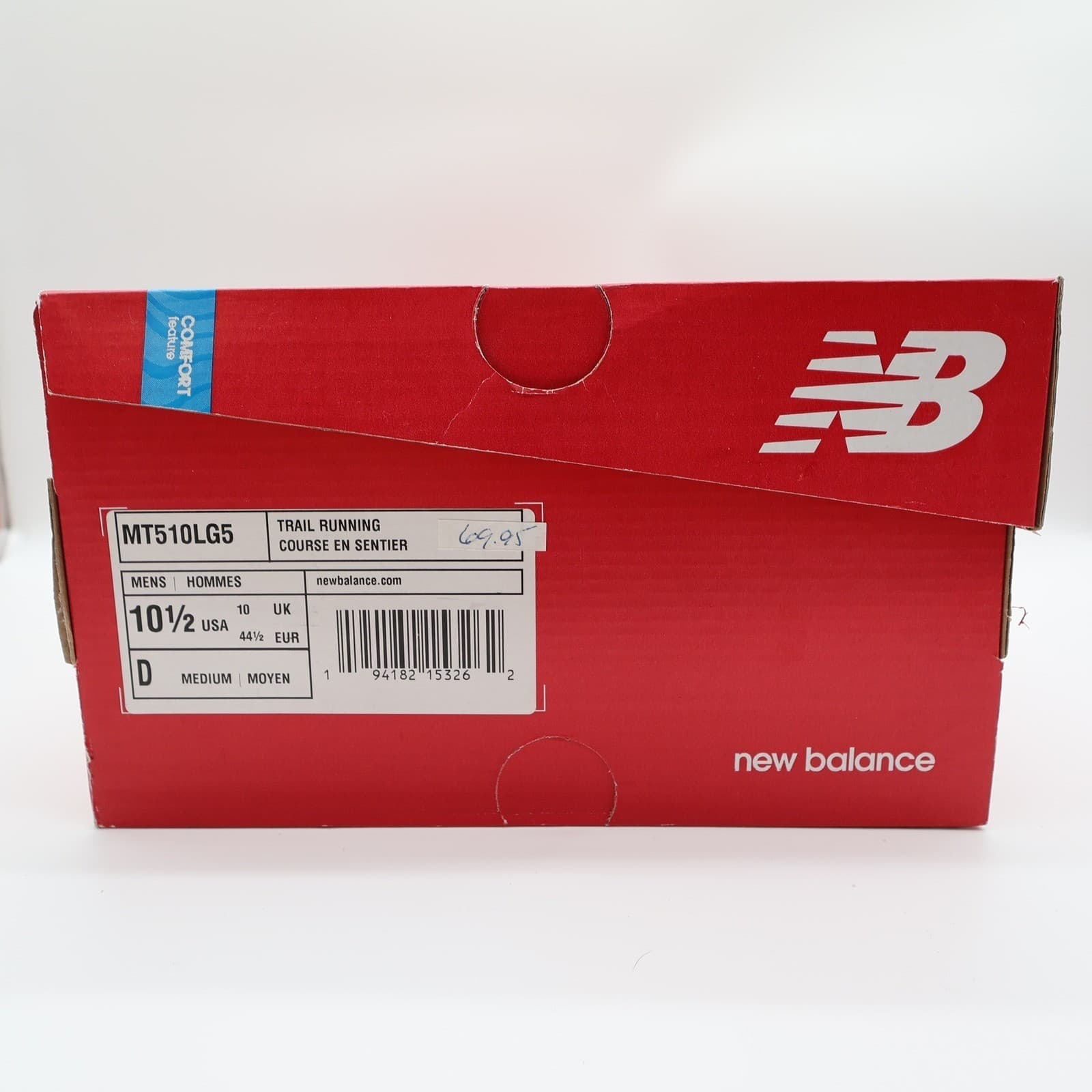 New Balance Trail Running Shoes Mens 10.5 Grey Synthetic MT510LG5 AT Tread Hike - Thumbnail 7
