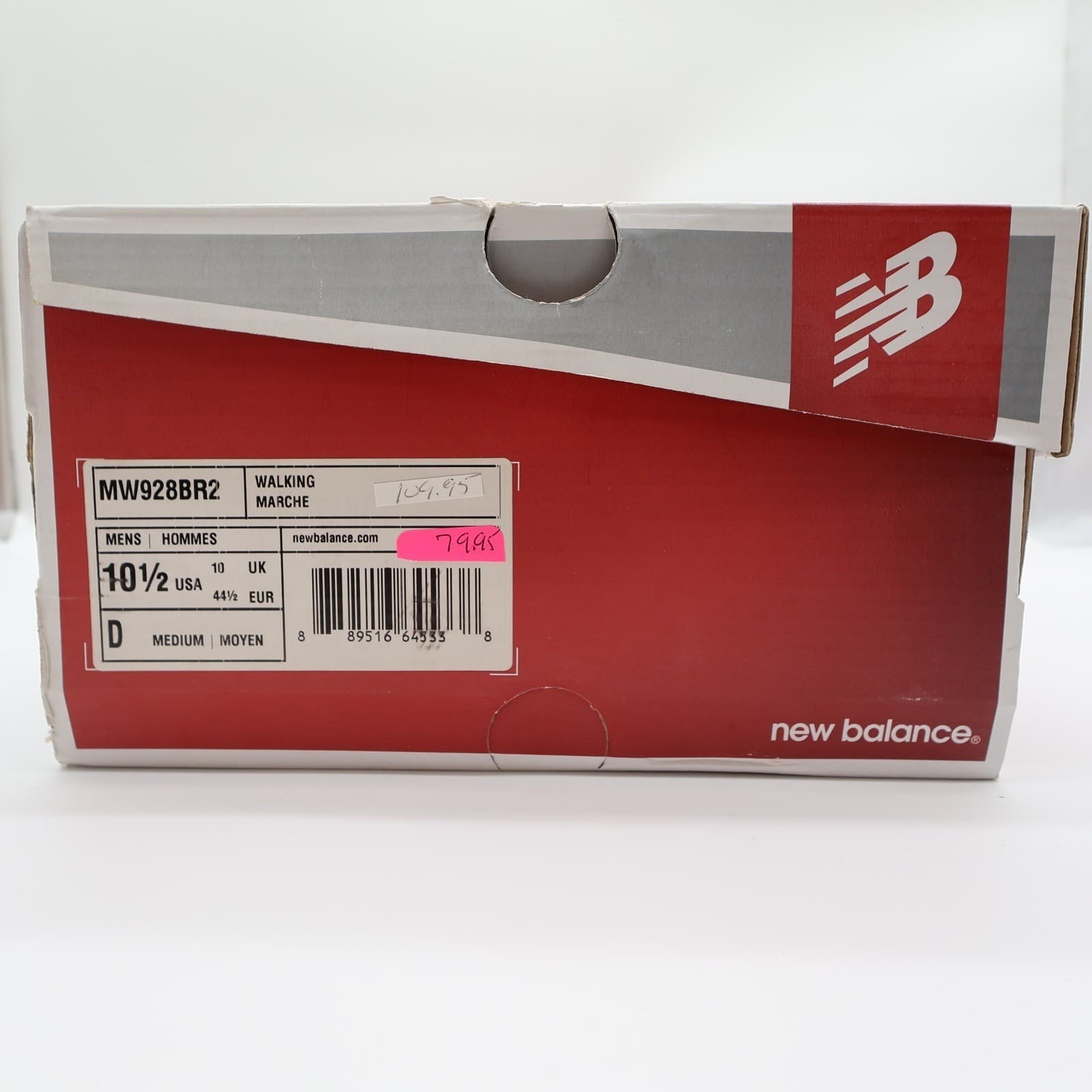 New Balance 928v2 Walking Shoes Mens 10.5 Brown Leather Motion Control MW928BR2 - Thumbnail 9