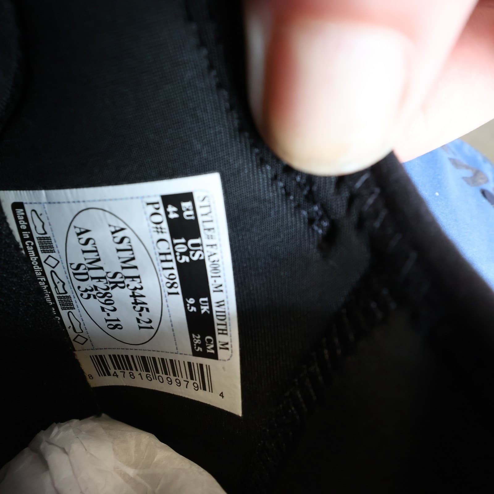 Carhartt Force SD Work Shoe Mens 10.5 Black FA3001-M Soft Toe Static Dissipative - Thumbnail 6