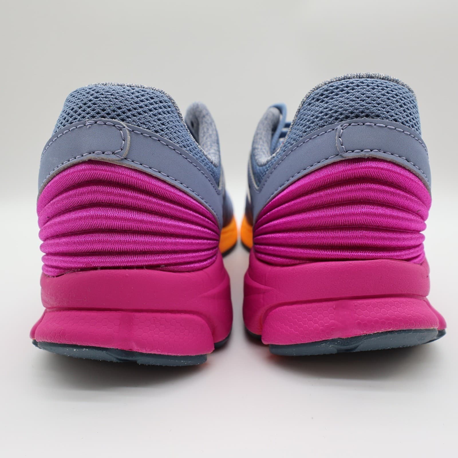 New Balance Vazee Rush Running Shoes Womens 10 Blue Orange Mesh Athletic WRUSHYP - Thumbnail 4