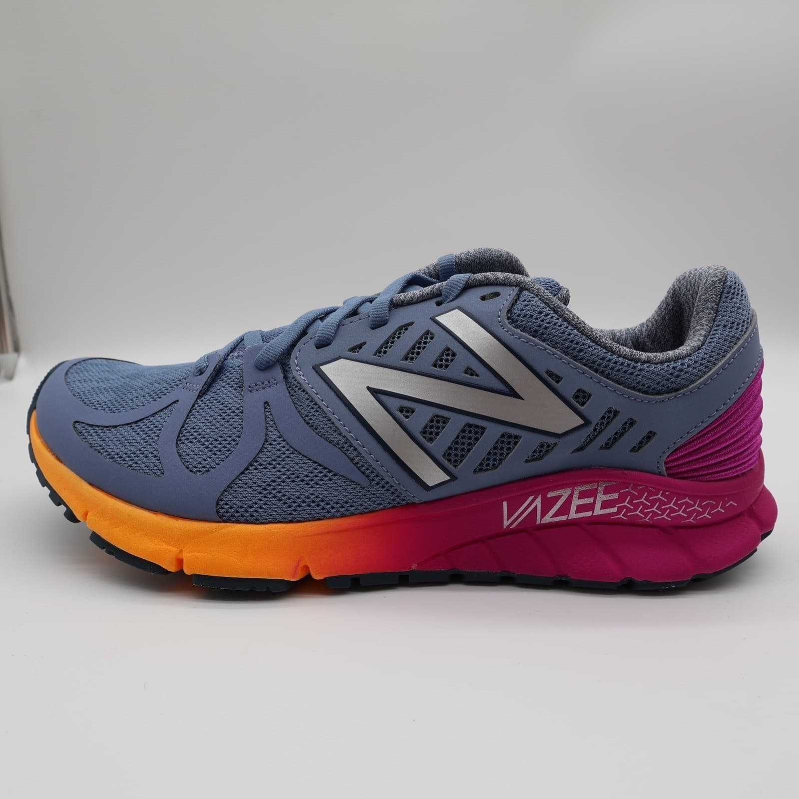 New Balance Vazee Rush Running Shoes Womens 10 Blue Orange Mesh Athletic WRUSHYP - Thumbnail 11