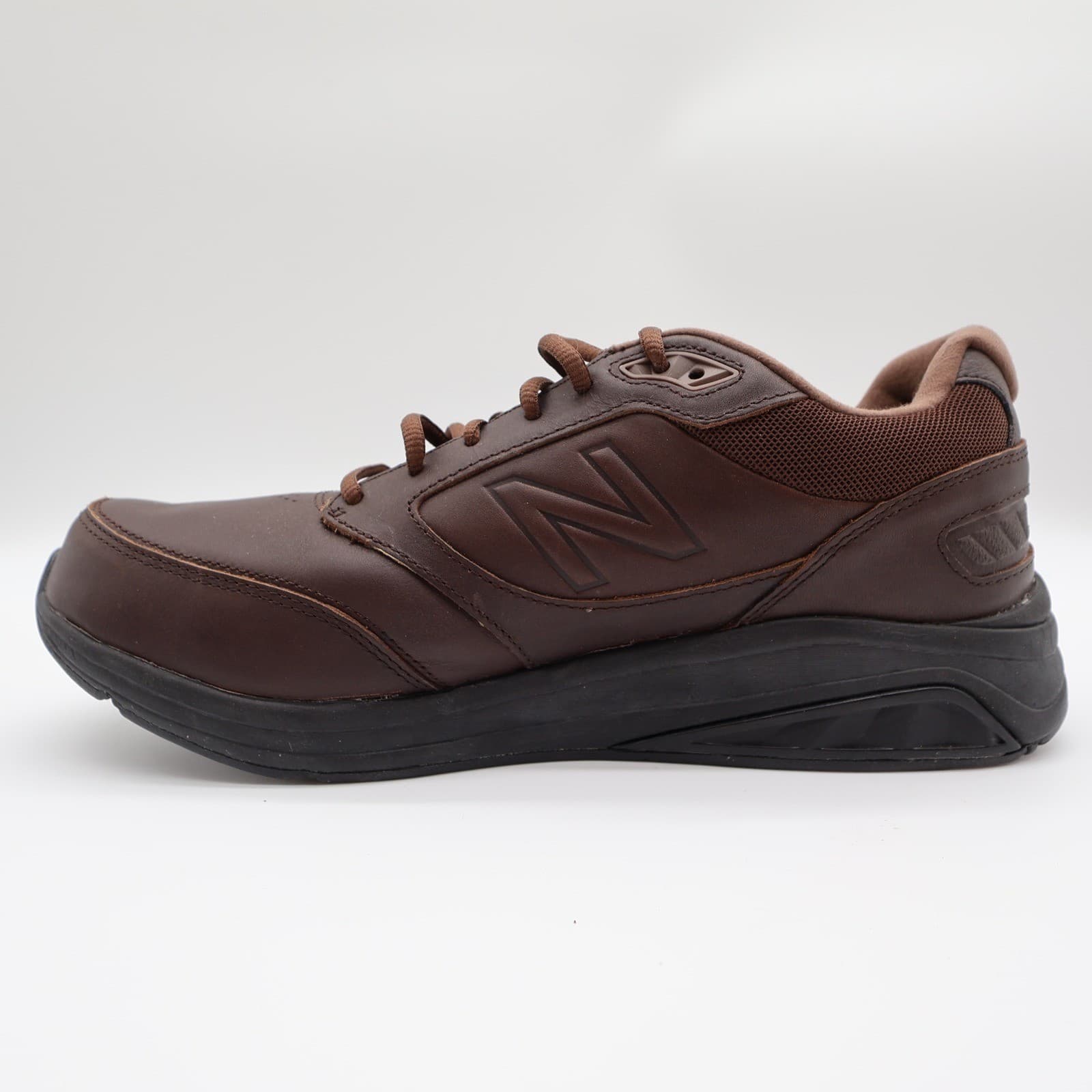 New Balance 928v2 Walking Shoes Mens 9.5 Brown Leather MW928BR2 Motion Control - Thumbnail 13