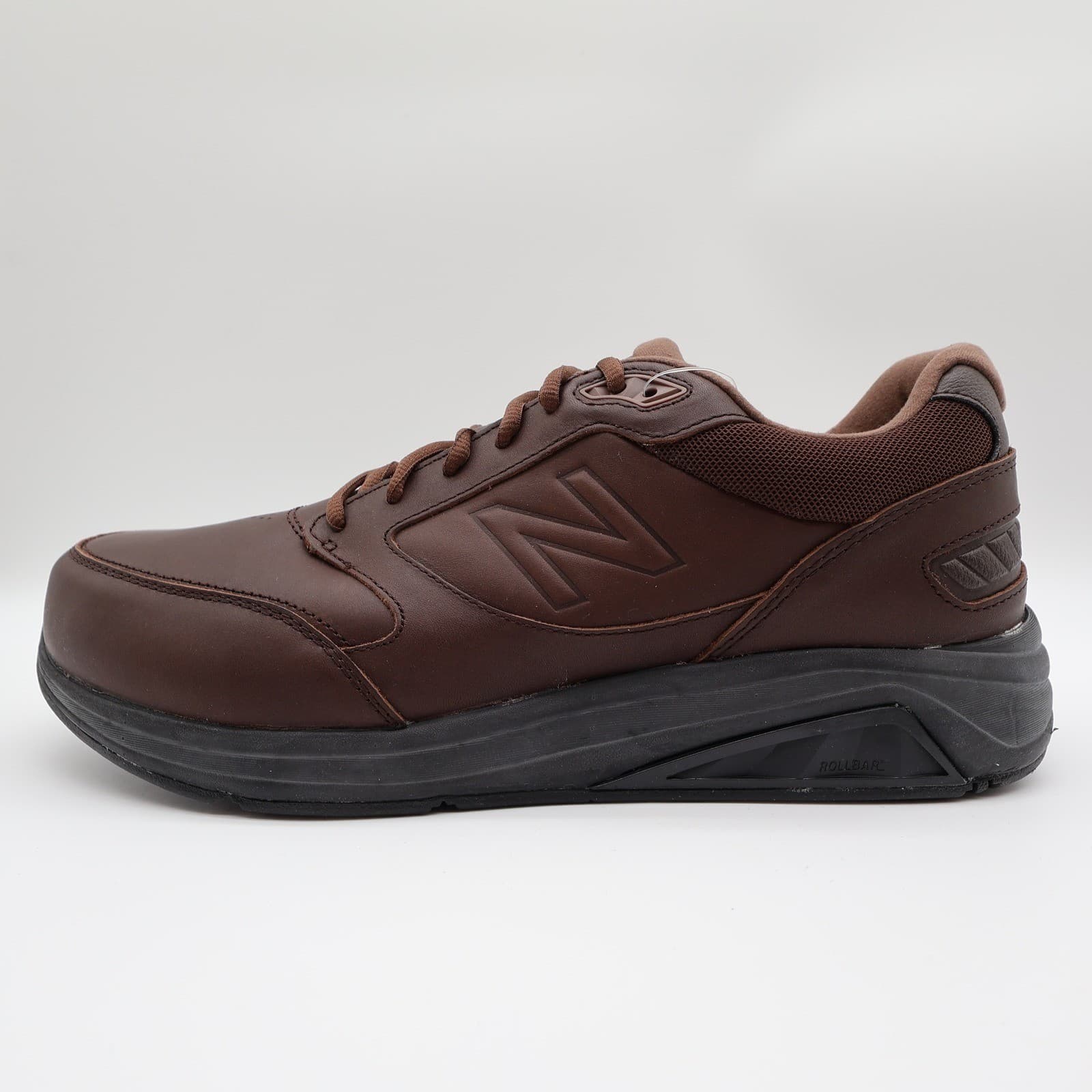 New Balance 928v2 Walking Shoes Mens 11 4E Brown Leather Extra Wide MW928BR2 - Thumbnail 11