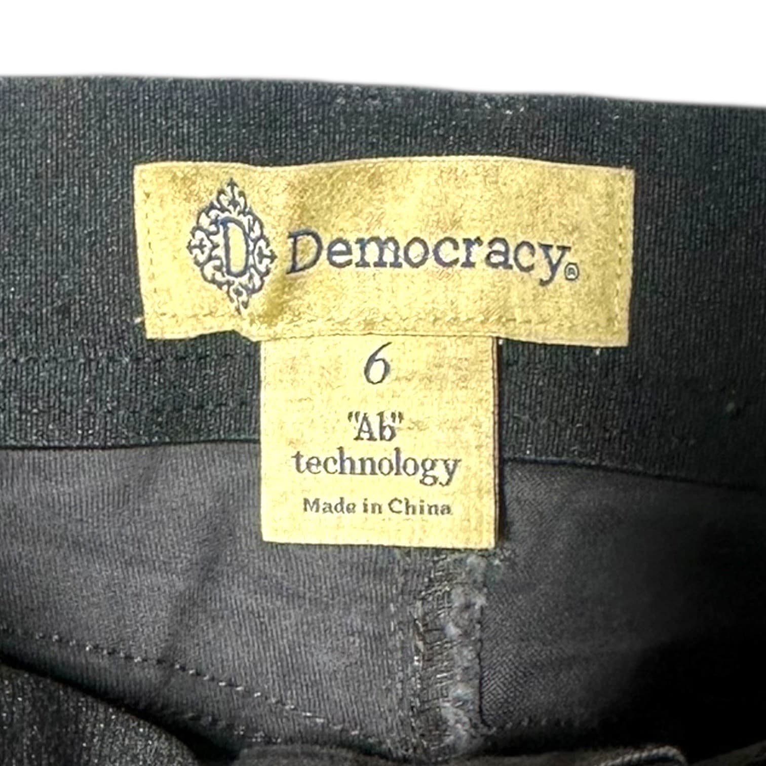 Democracy Women's Gray "Ab" Technology Skinny Jeans Size 6 - Thumbnail 5