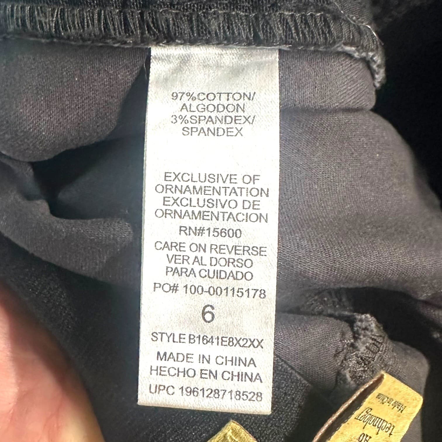 Democracy Women's Gray "Ab" Technology Skinny Jeans Size 6 - Thumbnail 6