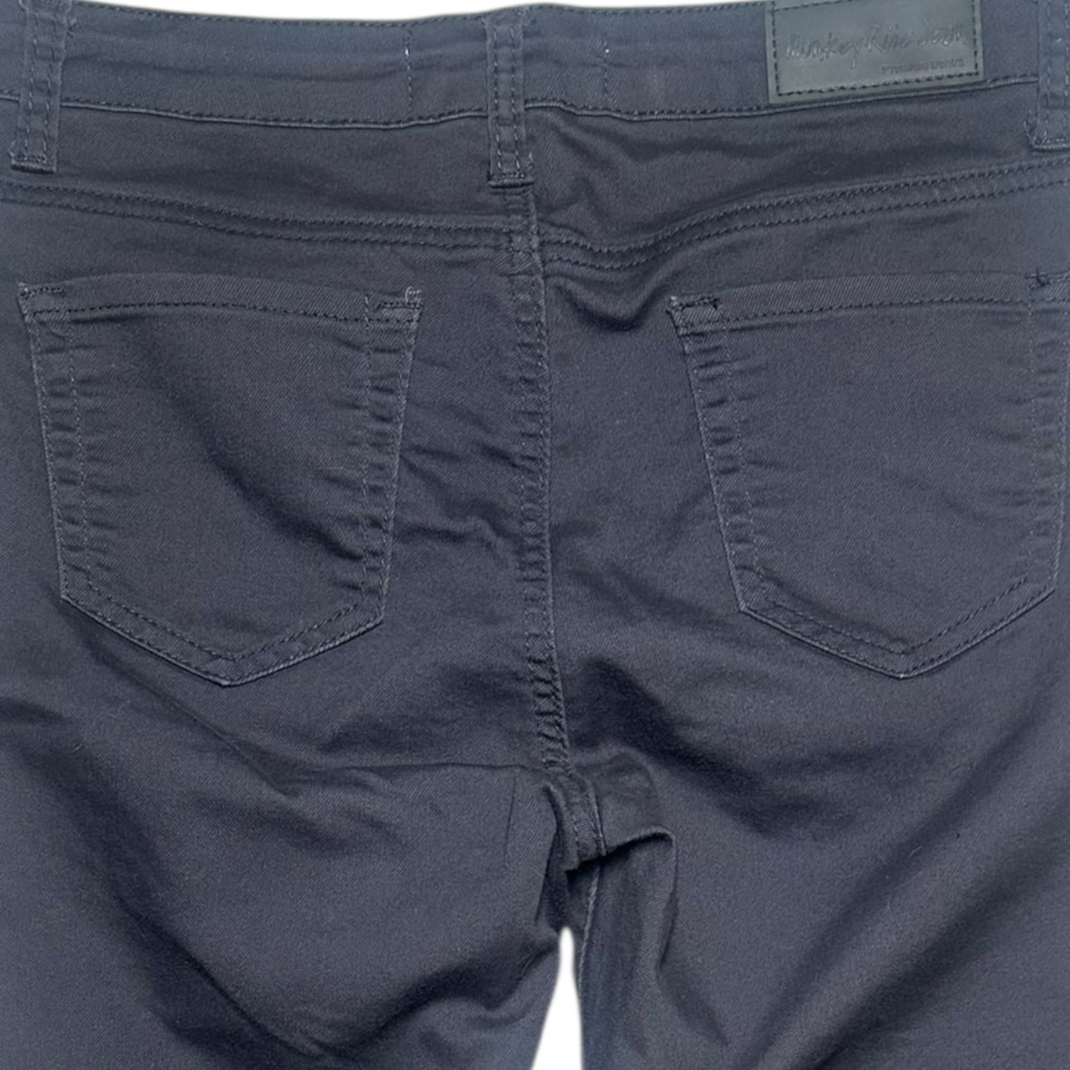Monkey Ride Jeans Women's Size 7 Gray Distressed Bootcut Pants - Thumbnail 4