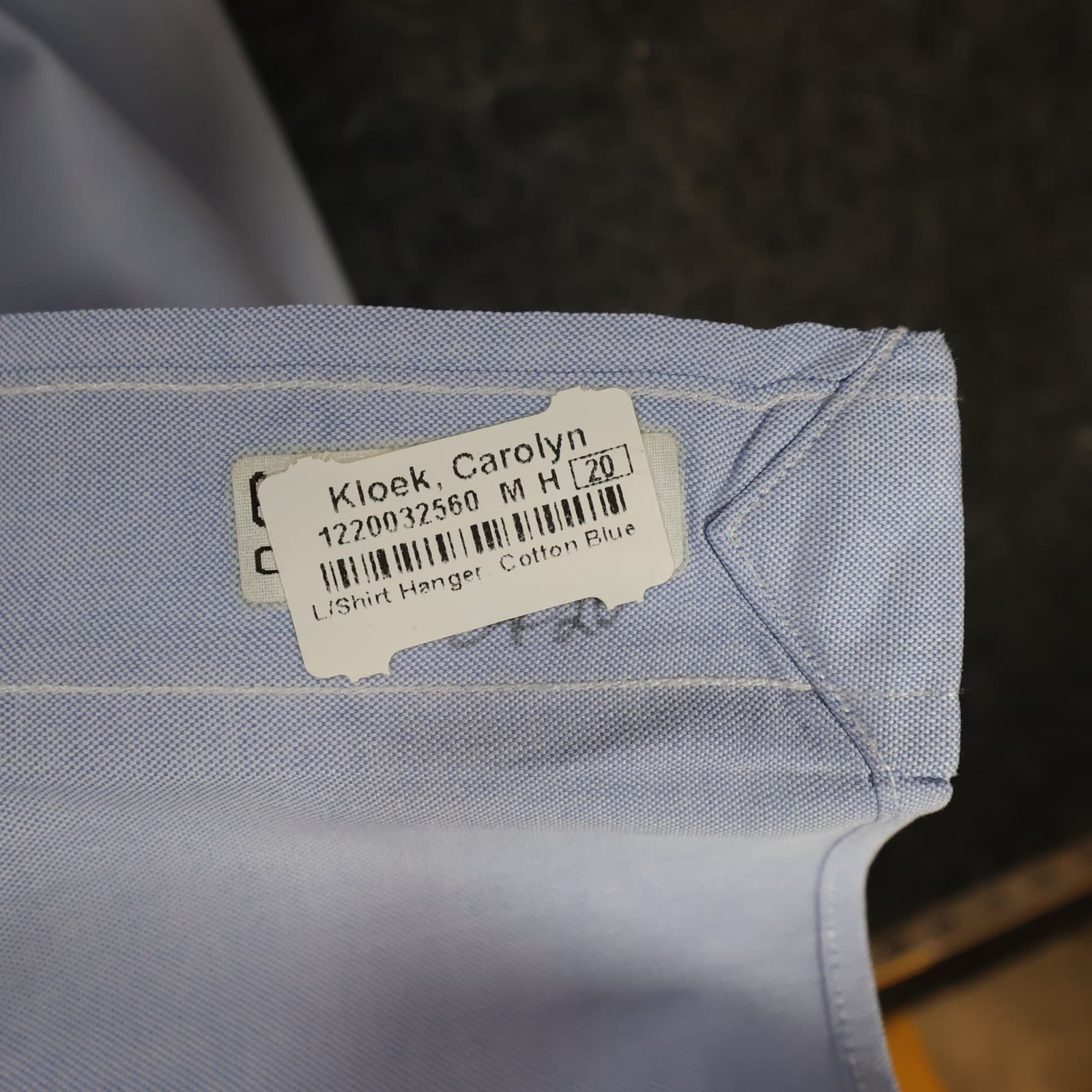 Ralph Lauren Button Down Mens 15.5 34/35 Light Blue Cotton Classic Fit Oxford - Thumbnail 12