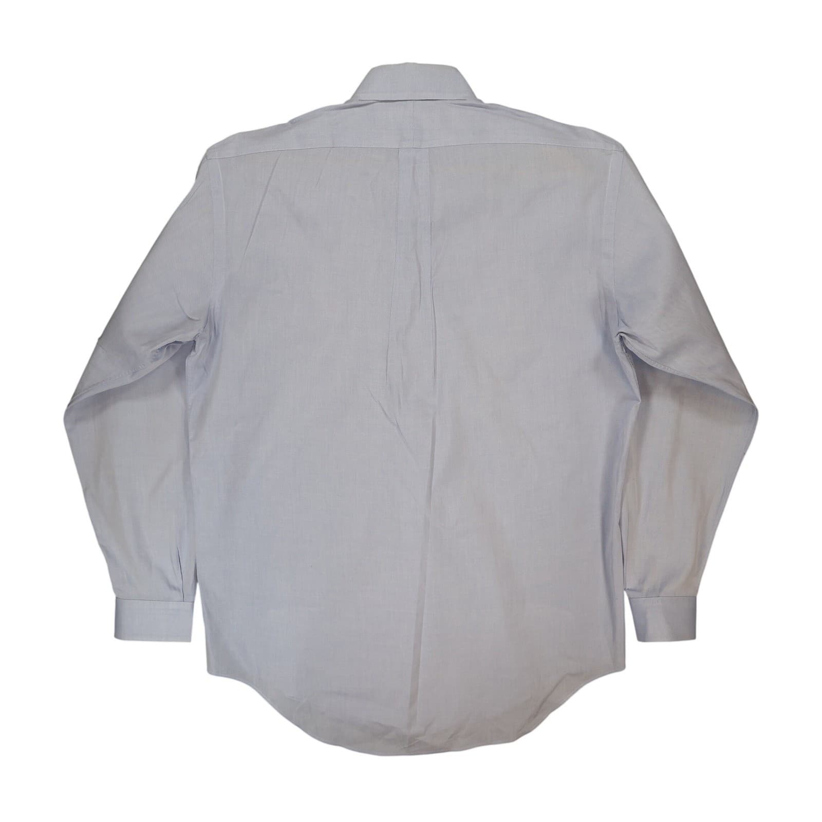 Ralph Lauren Button Down Mens 15.5 34/35 Light Blue Cotton Classic Fit Oxford - Thumbnail 2