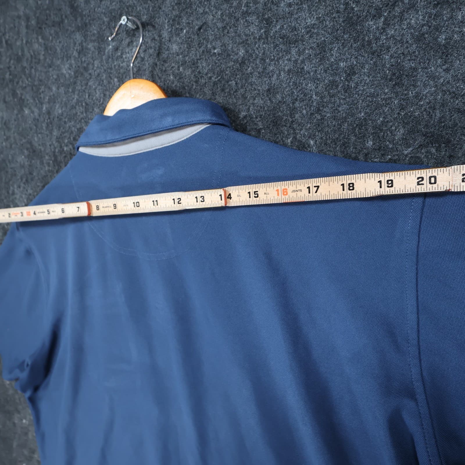 Pebble Beach Polo Shirt Mens XL Blue Polyester Dry-Luxe Performance Golf Top - Thumbnail 6