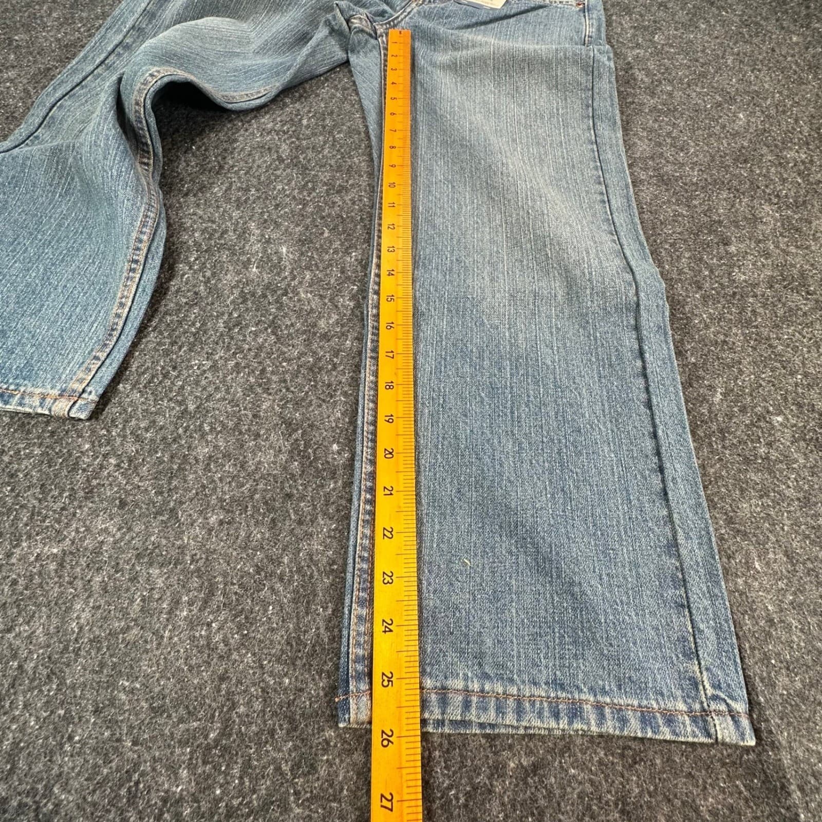 Levi's 550 Relaxed Jeans Boys 8 Husky Blue Cotton Tapered New Old Stock - Thumbnail 4