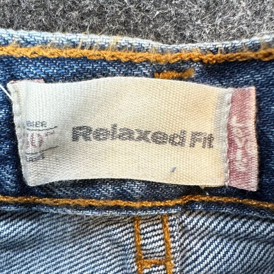 Levi's 550 Relaxed Fit Jeans Boys 7X Slim Medium Wash Cotton Denim New Old Stock - Thumbnail 11