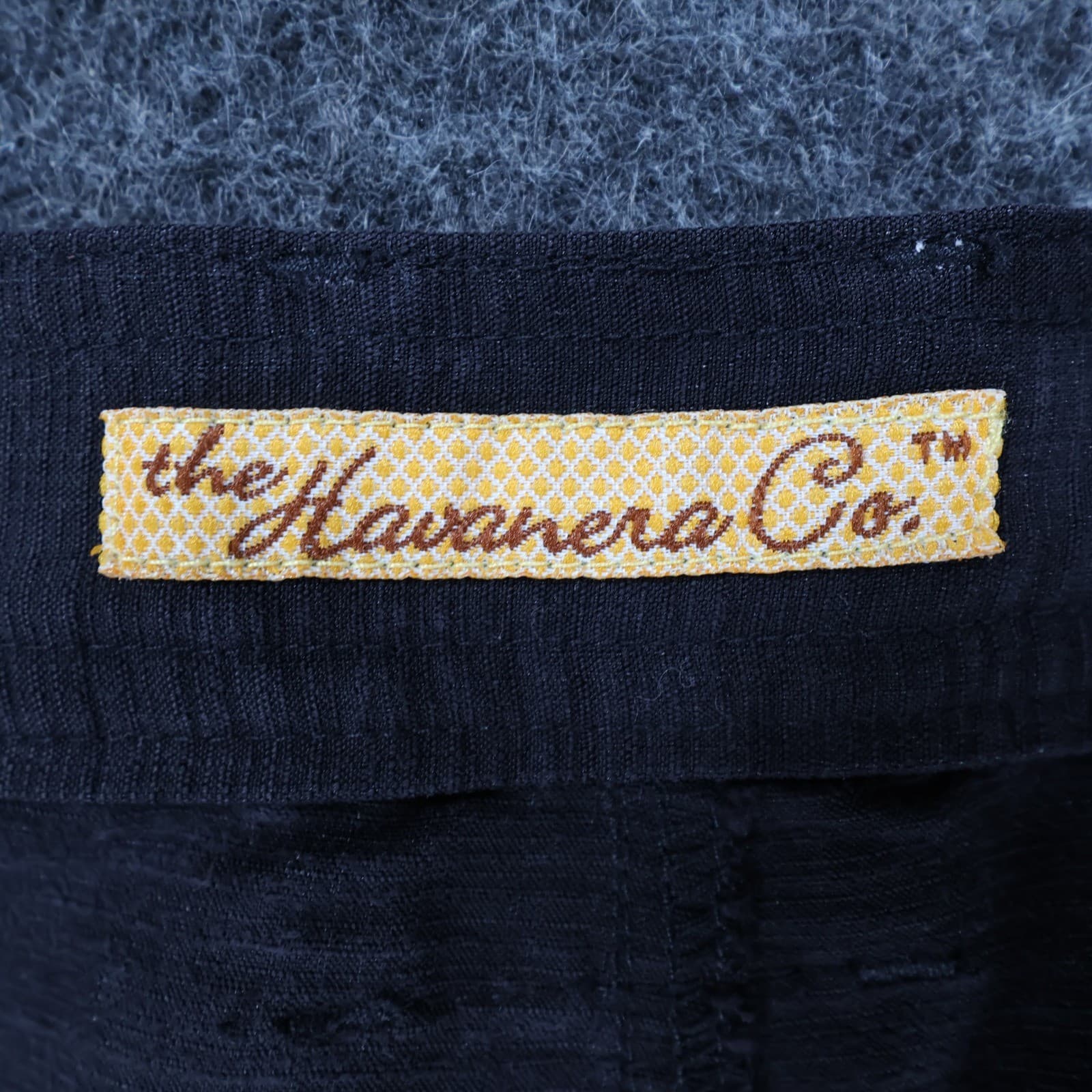 The Havanera Co Shorts Mens 34 Black Rayon Polyester Pleated Casual Tropical - Thumbnail 6
