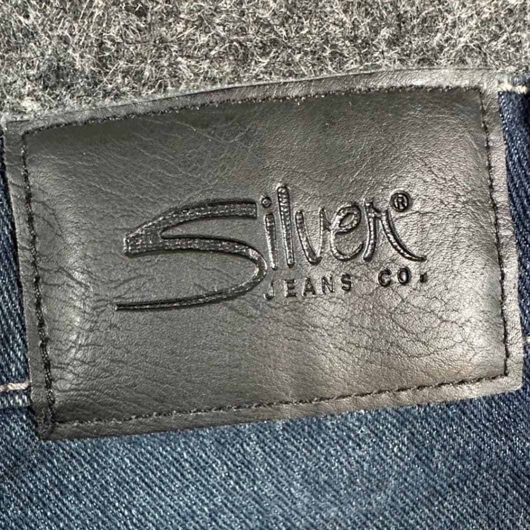 Silver Jeans Co Sasha Skinny Jeans Girls 10 Blue Cotton Blend Slim Fit Eco Denim - Thumbnail 14