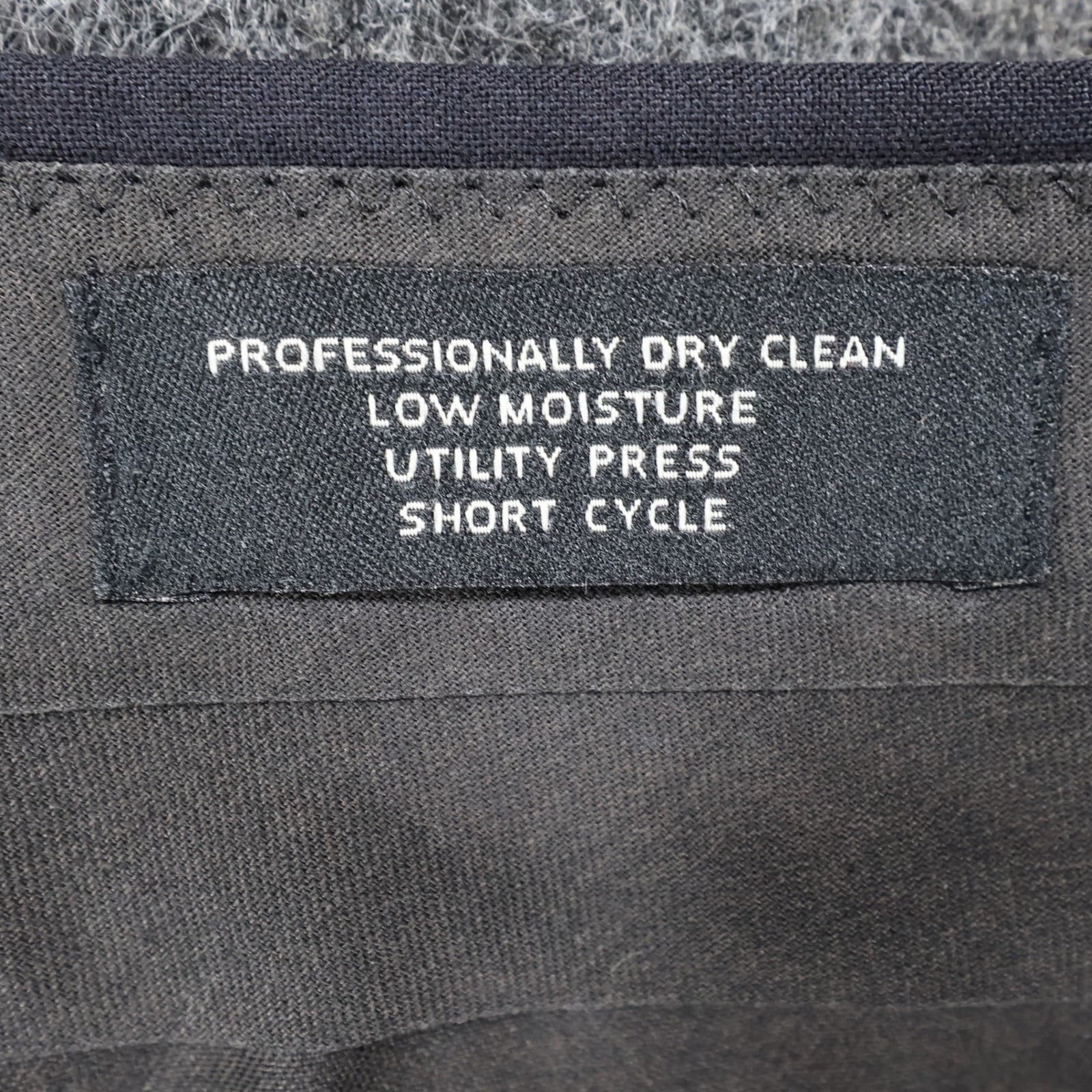 Jos. A. Bank Dress Pants Mens 34x27 Gray Wool Pinstripe Straight Trousers - Thumbnail 8