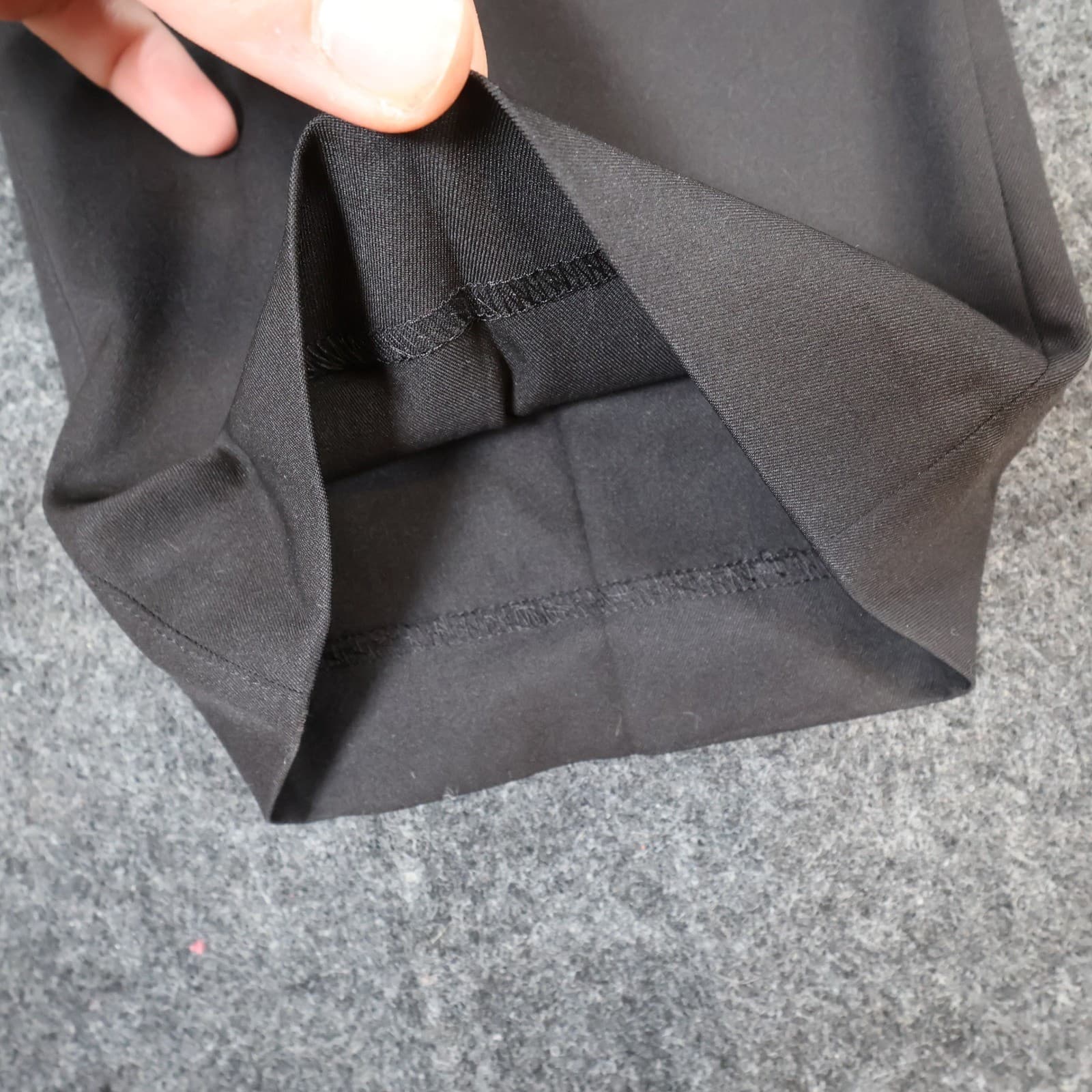 Hart Schaffner Marx Dress Pants Mens 40x32 Black Polyester State Street Slacks - Thumbnail 13