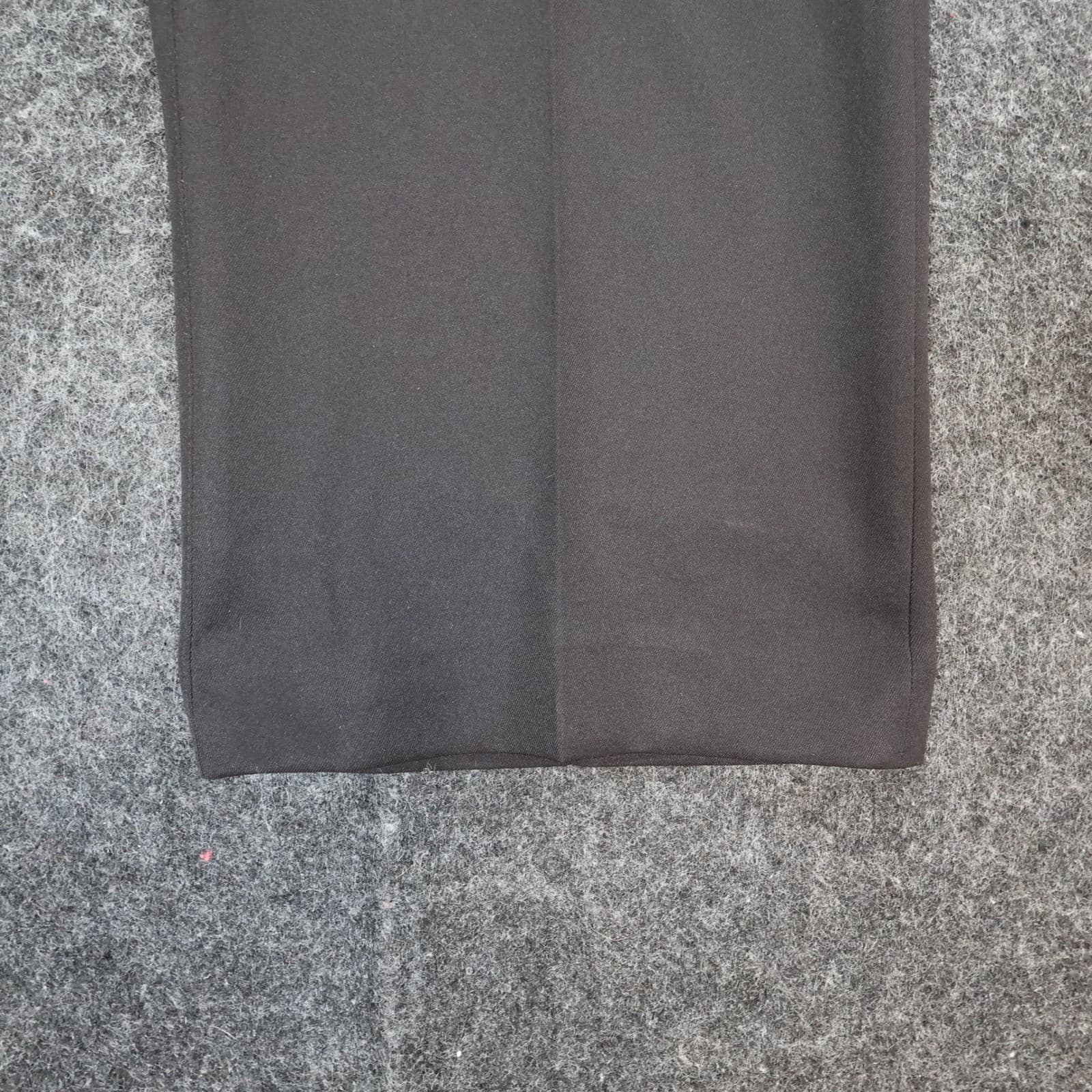 Hart Schaffner Marx Dress Pants Mens 40x32 Black Polyester State Street Slacks - Thumbnail 12