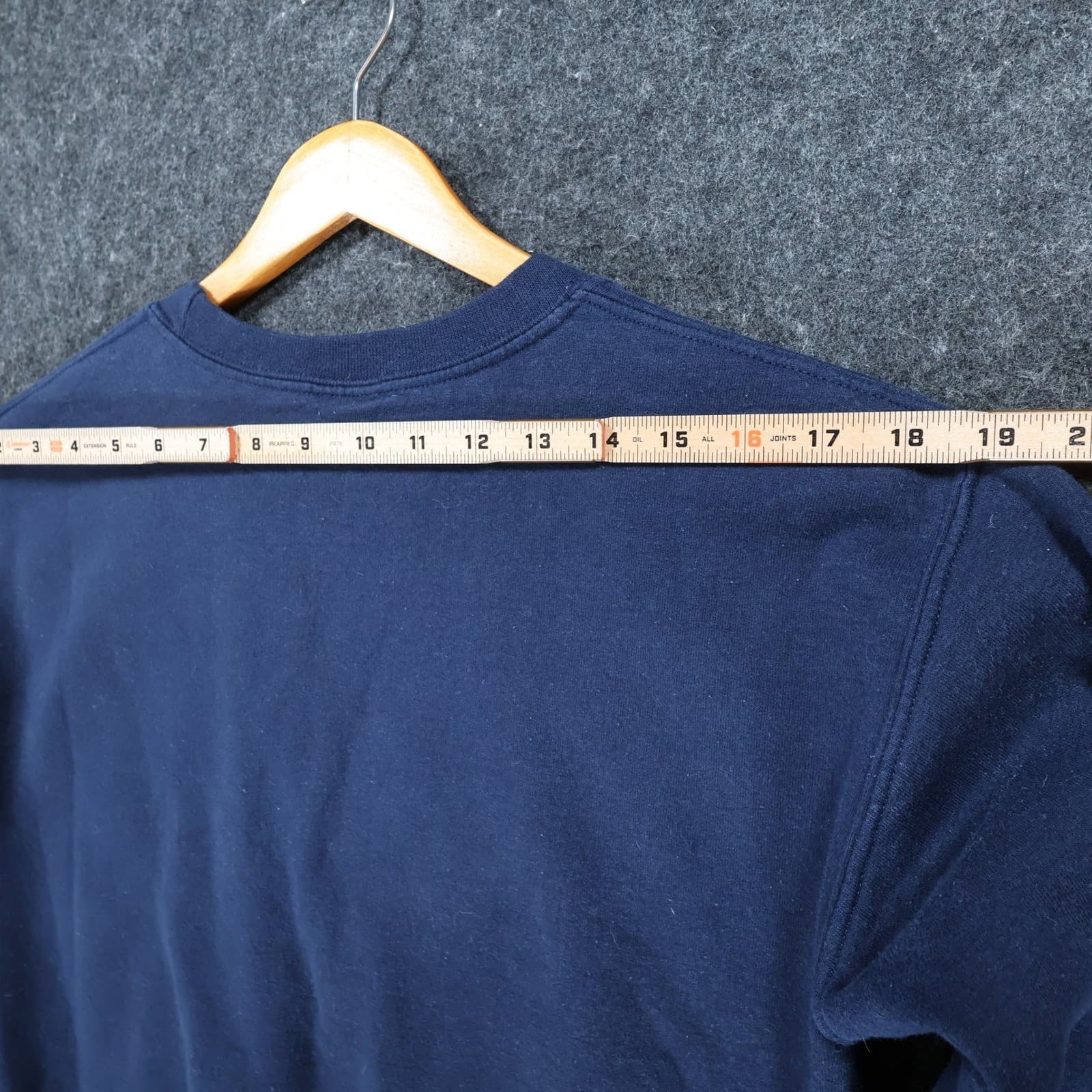 Gildan Breckenridge Colorado Sweatshirt Unisex Small Navy Blue Cotton Blend Crew - Thumbnail 6