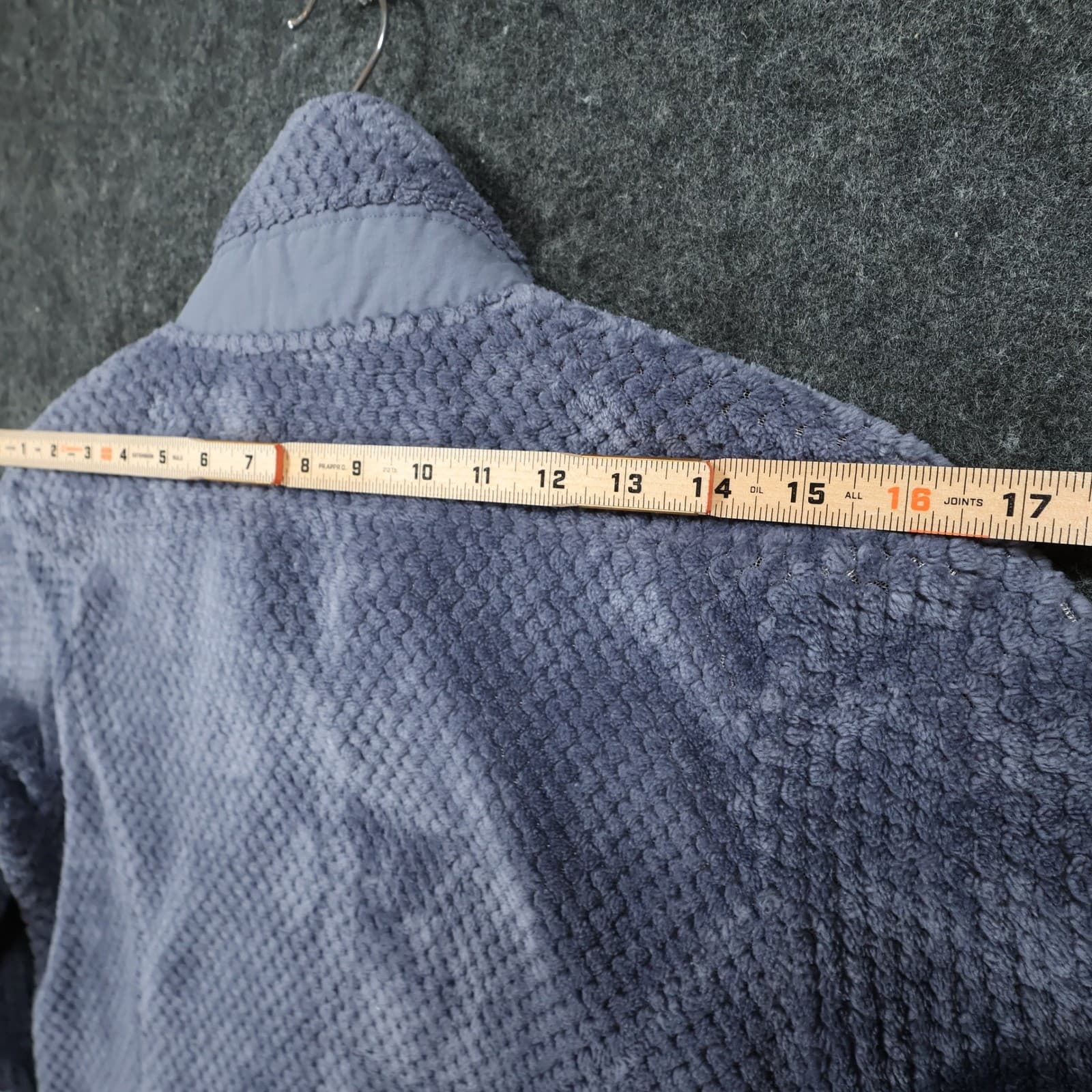 Eddie Bauer Fleece Pullover Womens Small Blue Polyester Snap Neck Honeycomb Cozy - Thumbnail 6