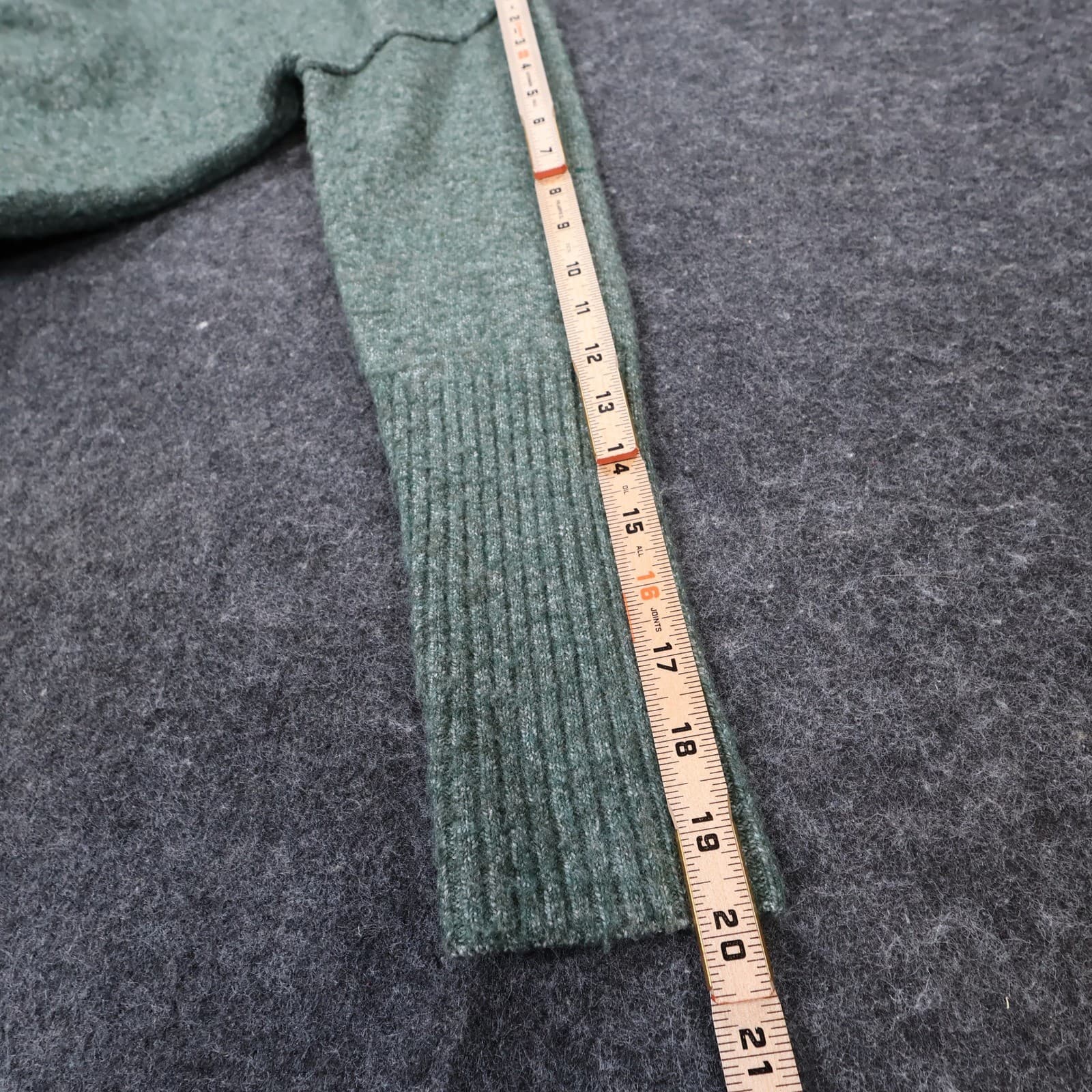 Legendary Outfitters Sweater Womens Small Green Knit Relaxed Crewneck Pullover - Thumbnail 4