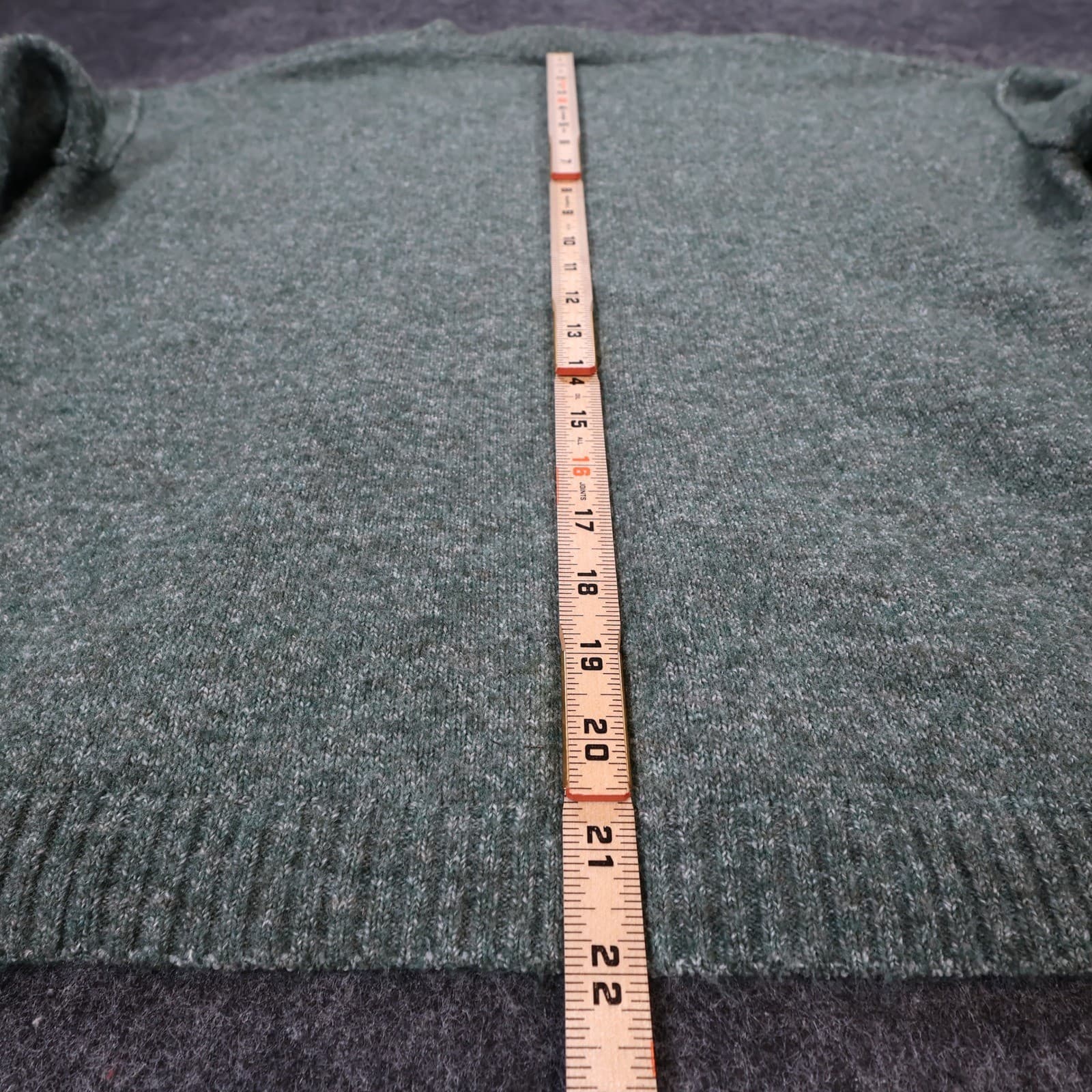 Legendary Outfitters Sweater Womens Small Green Knit Relaxed Crewneck Pullover - Thumbnail 5