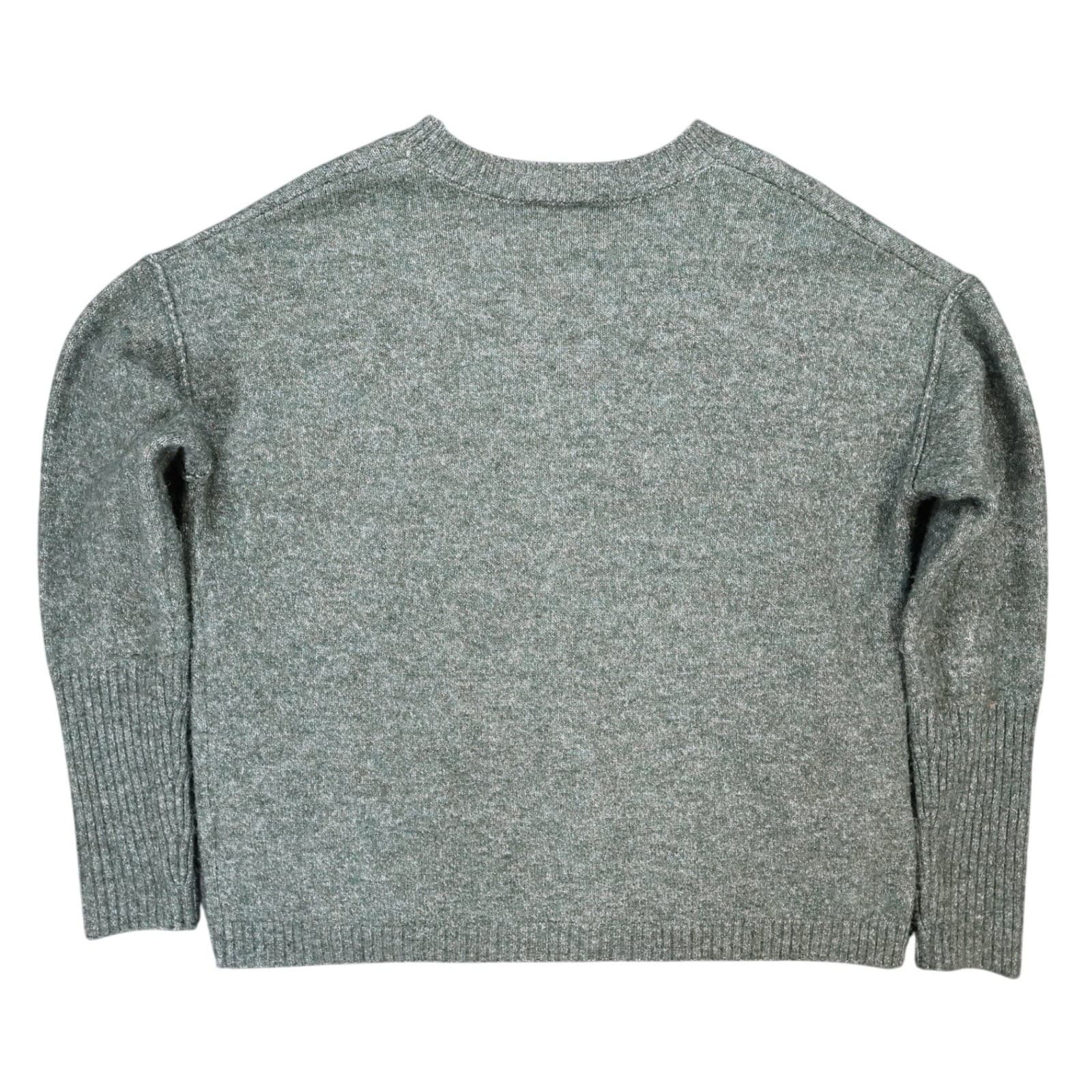 Legendary Outfitters Sweater Womens Small Green Knit Relaxed Crewneck Pullover - Thumbnail 2