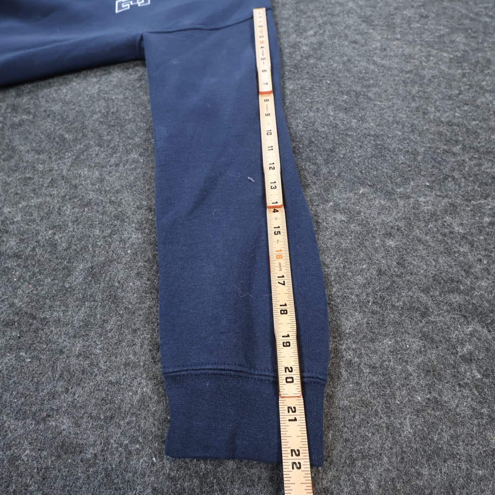 Gildan Breckenridge Colorado Sweatshirt Unisex Small Navy Blue Cotton Blend Crew - Thumbnail 4