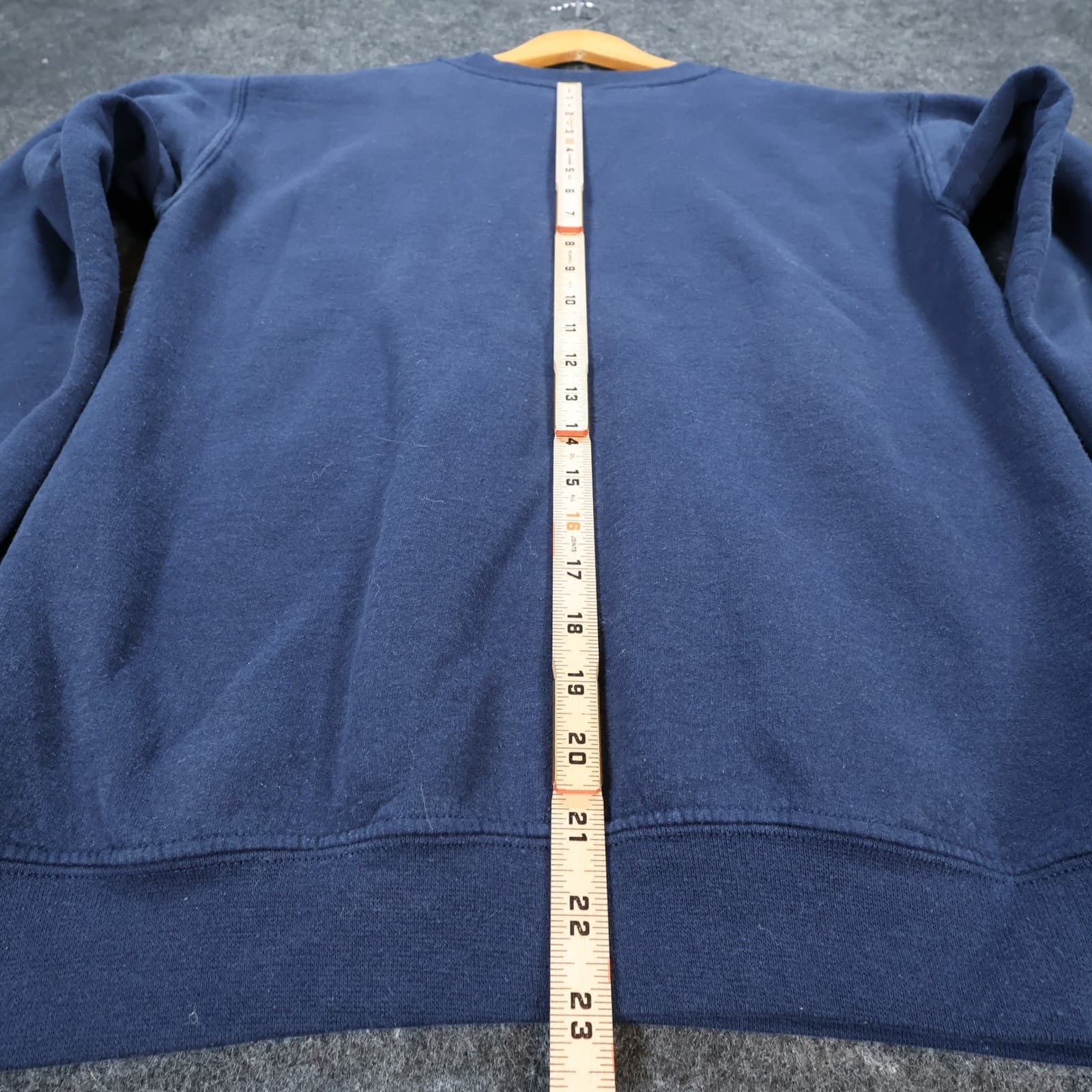 Gildan Breckenridge Colorado Sweatshirt Unisex Small Navy Blue Cotton Blend Crew - Thumbnail 5
