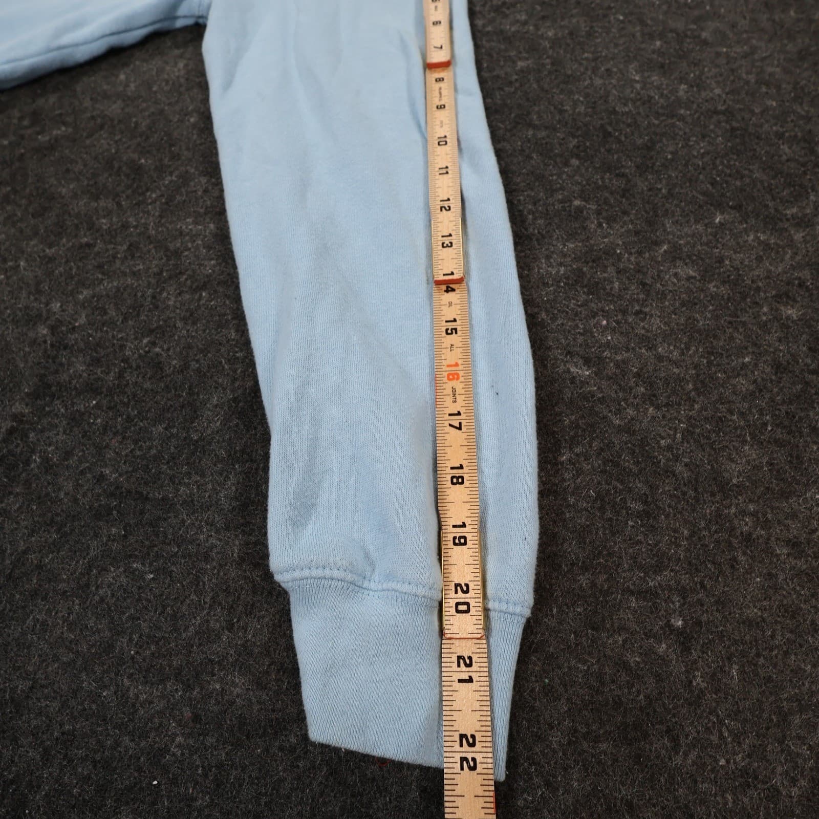 Pink Floyd Hoodie Mens Large Light Blue Cotton Dark Side of the Moon Graphic - Thumbnail 4