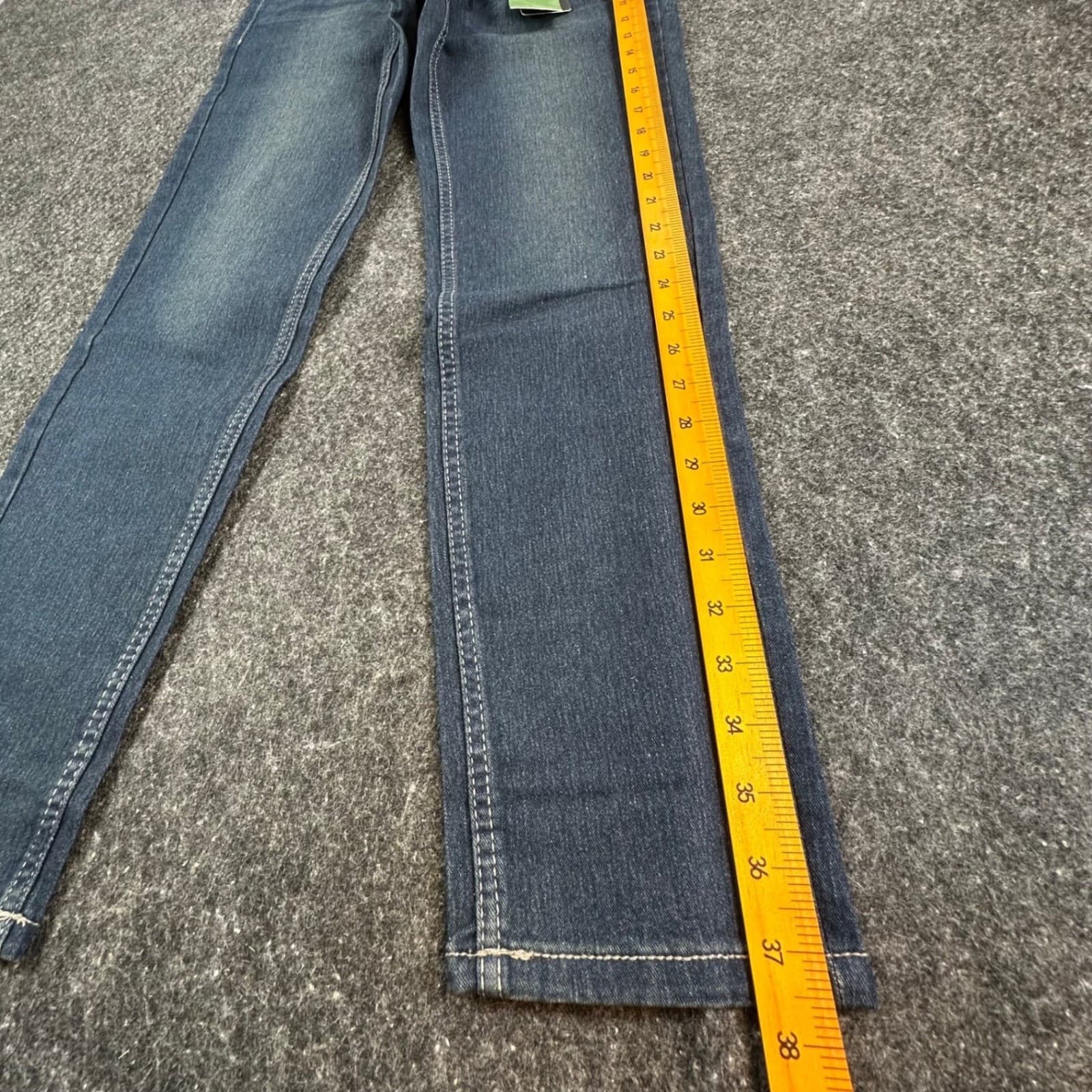 Silver Jeans Co Sasha Skinny Jeans Girls 16 Blue Eco Friendly Recycled Denim - Thumbnail 3