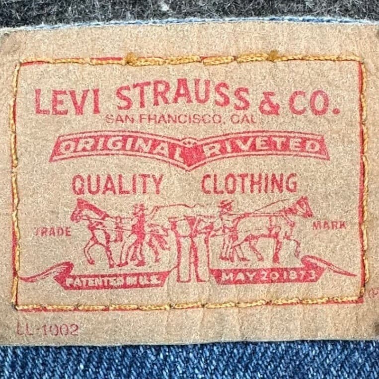 Levi's 517 Flare Jeans Girls Size 5 Blue 100% Cotton Regular Fit Y2K Vintage - Thumbnail 12