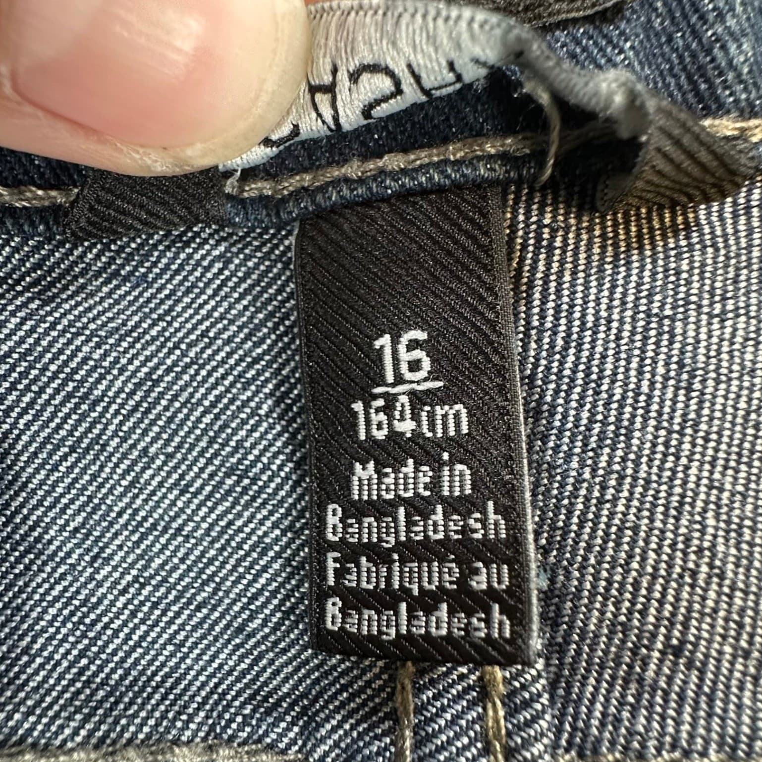 Silver Jeans Co Sasha Skinny Jeans Girls 16 Blue Eco Friendly Recycled Denim - Thumbnail 10